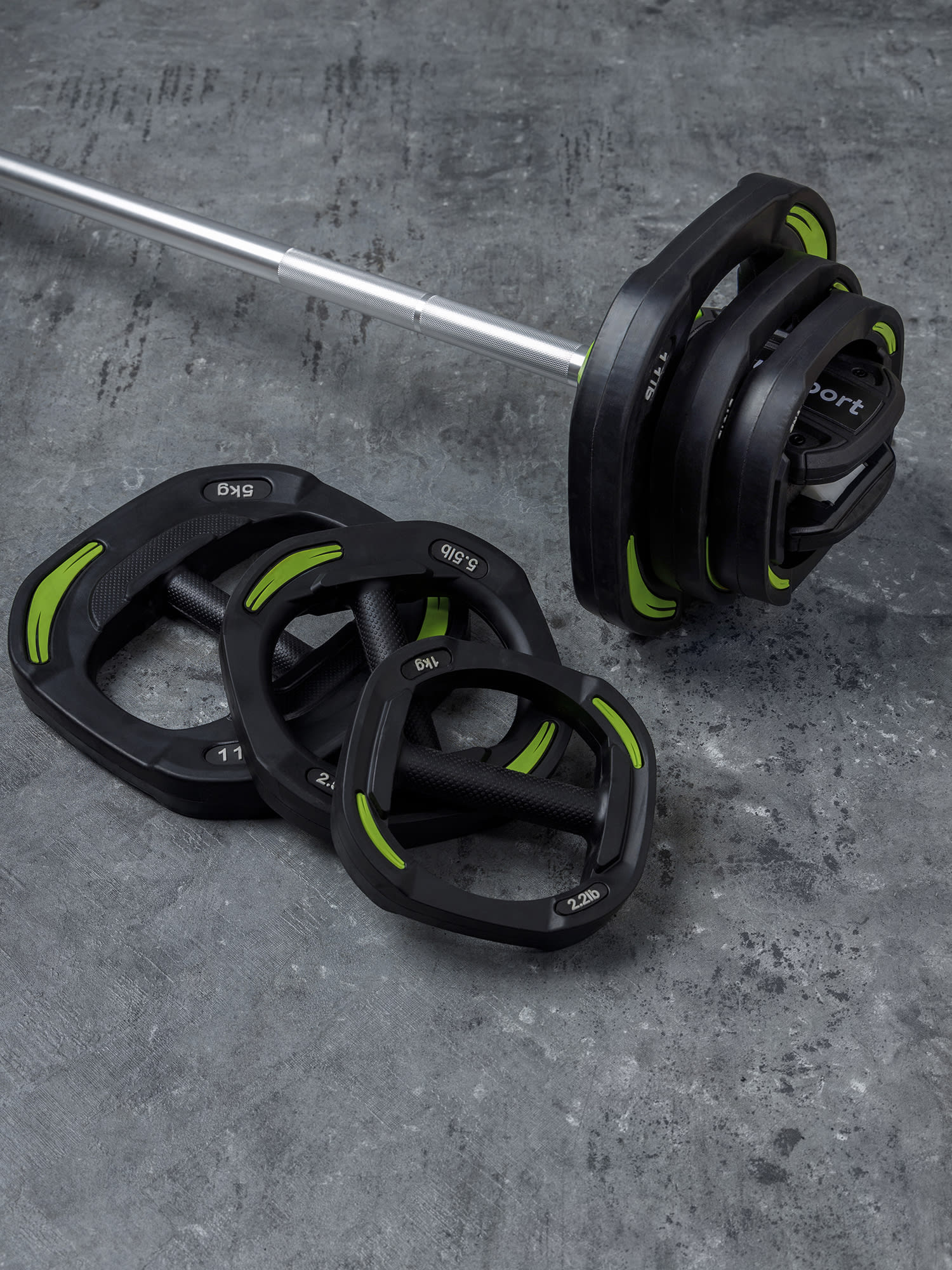 20Kg Adjustable Barbell with 3 Pairs of Weight Plates, Use as Free Weights or Barbell (Adjust weights in a click with industry best crocodile weight clasping technology) (6 Months extended Warranty only on Cultsport.com)