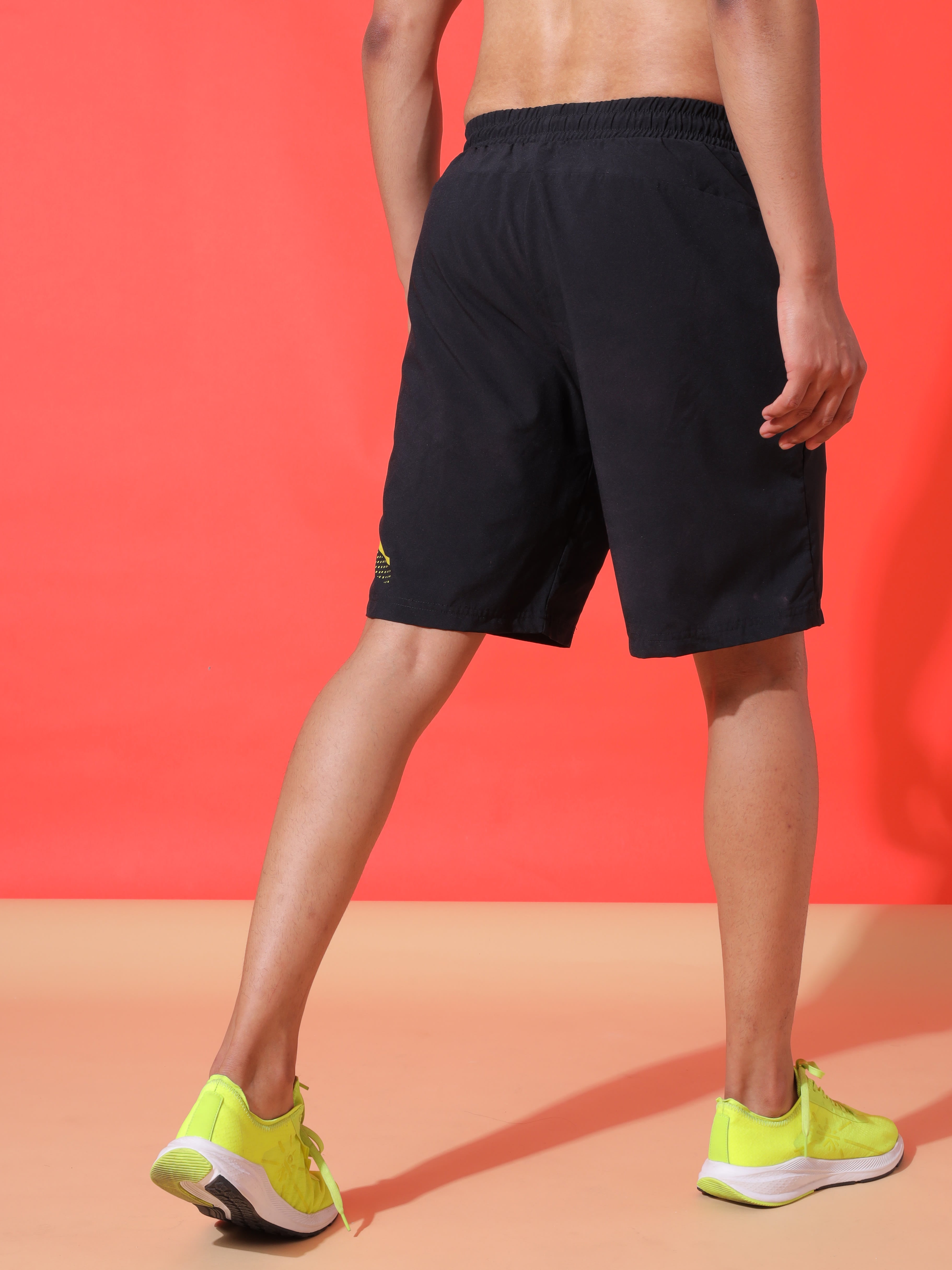 Graphic Print Workout Shorts