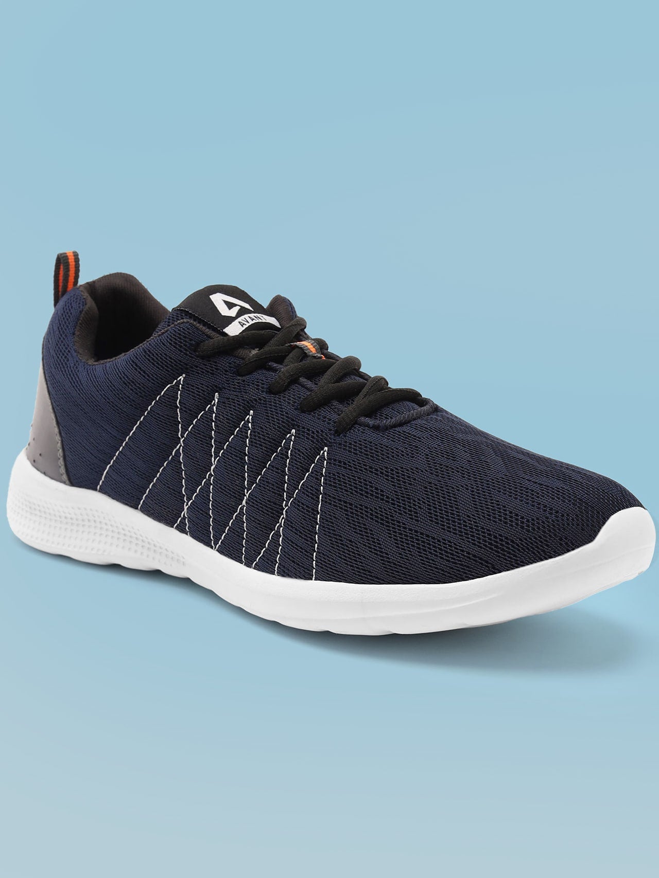 Avant Men's Ultra Light Running and Training Shoes - Navy Blue