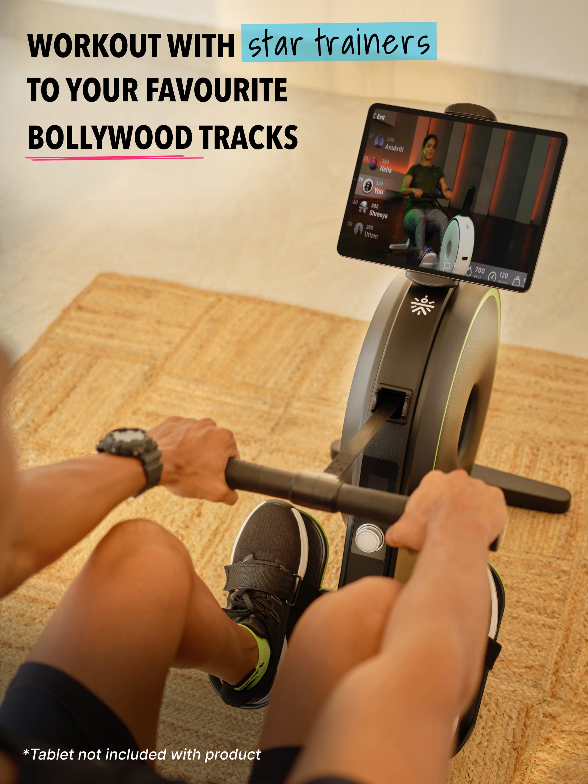 Smartrow Cabo: Smart Bluetooth enabled Rowing Machine (6 Months extended Warranty only on Cultsport.com)