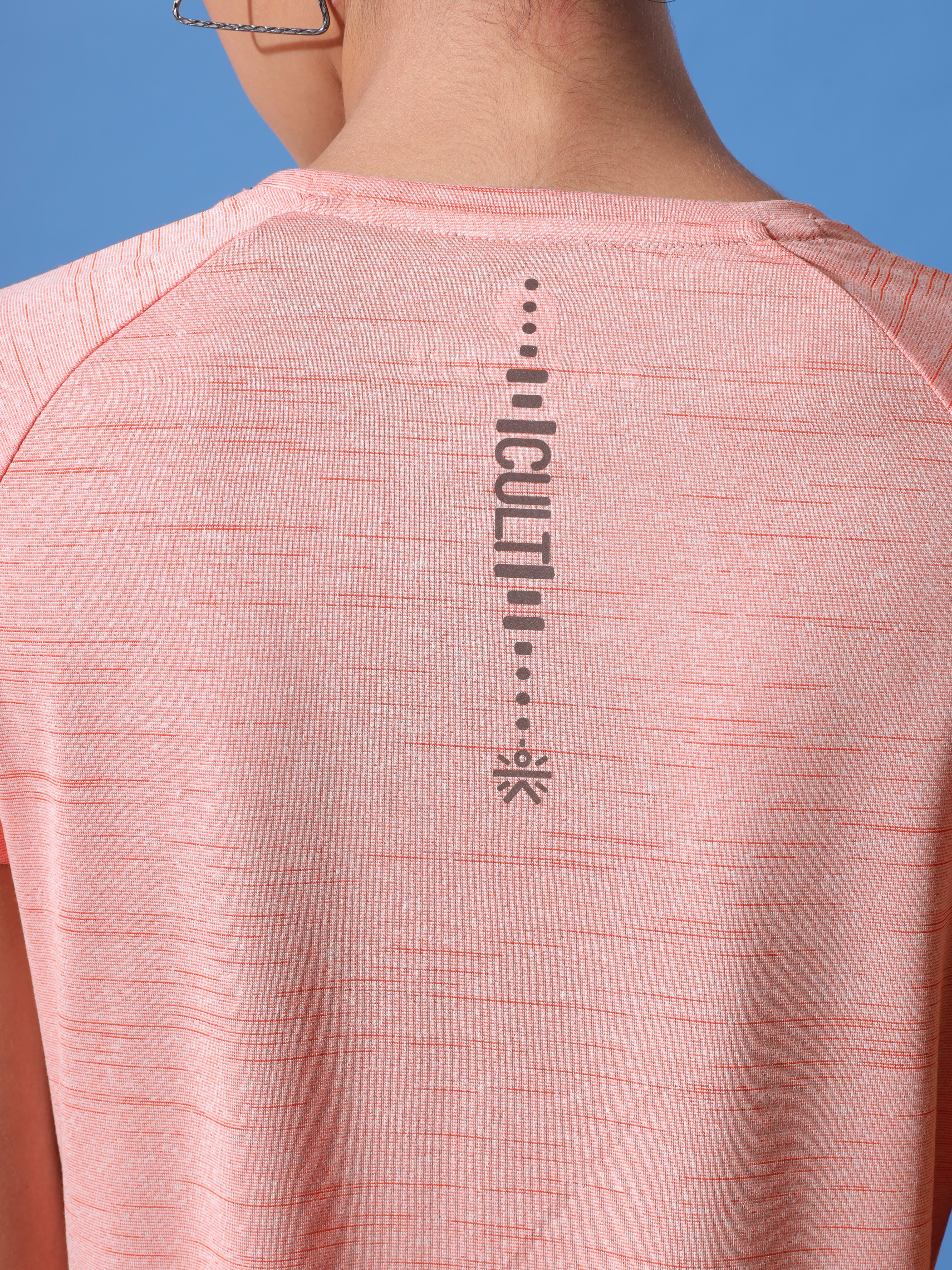 Graphic Print Workout T-shirt