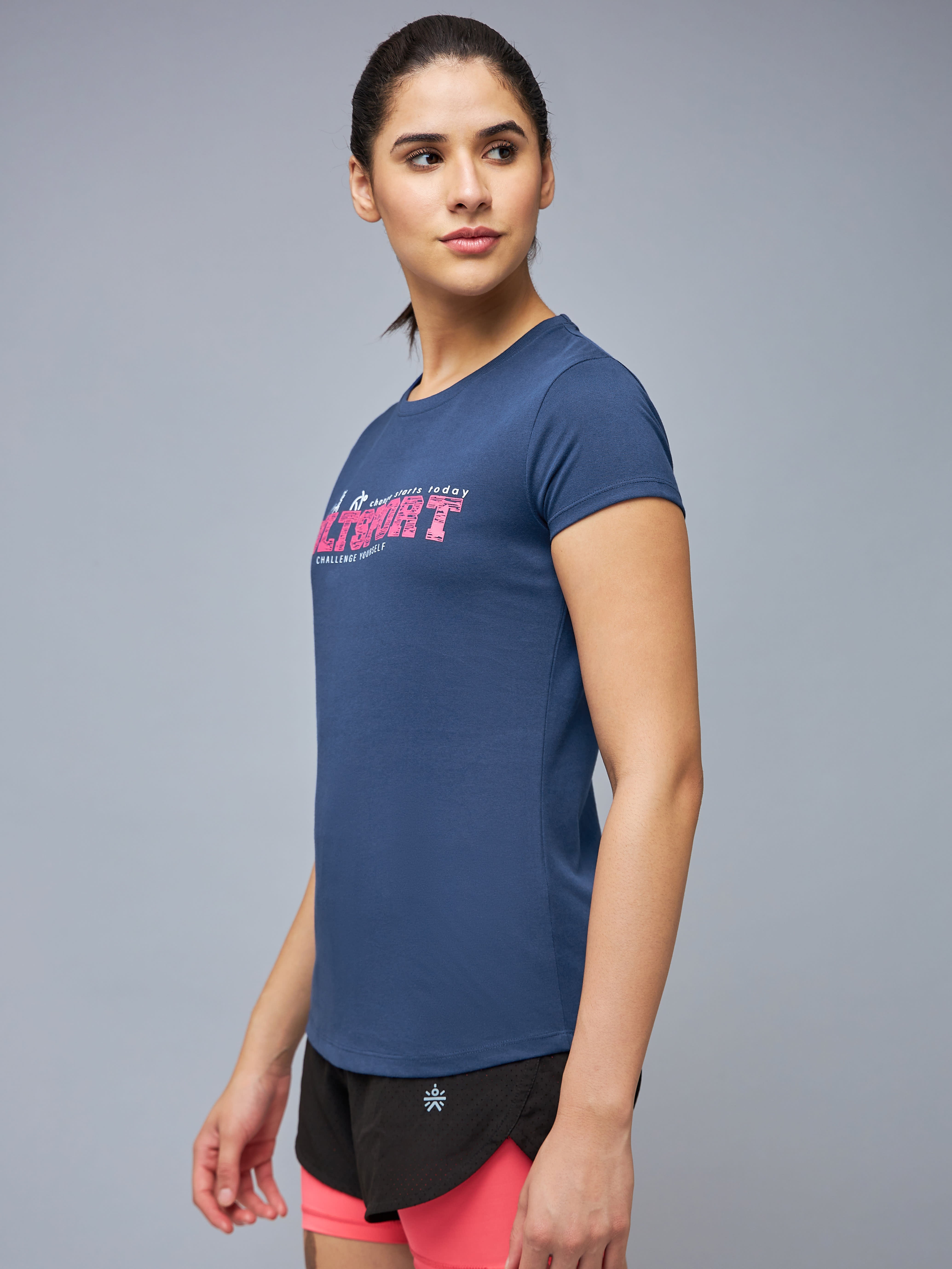 Typographic Print Everyday T-shirt