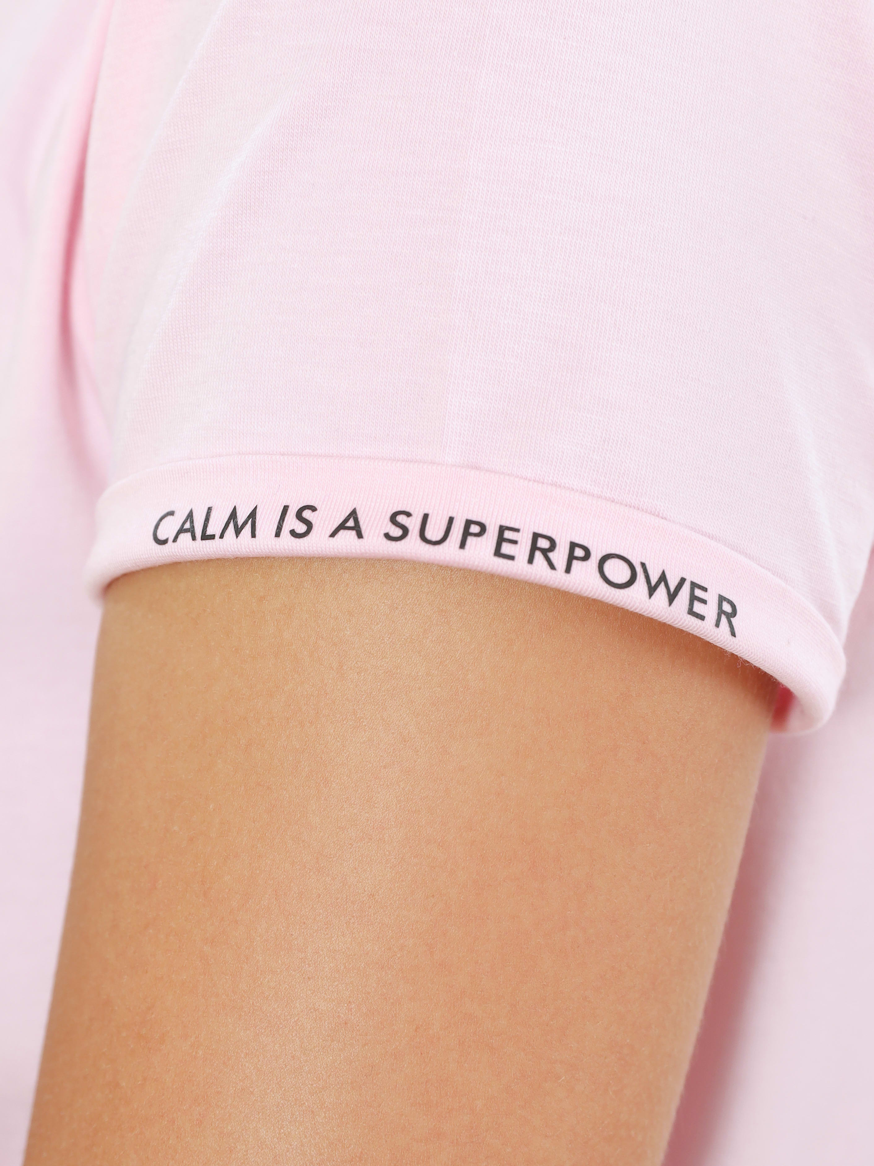 Graphic Print Yoga T-shirt