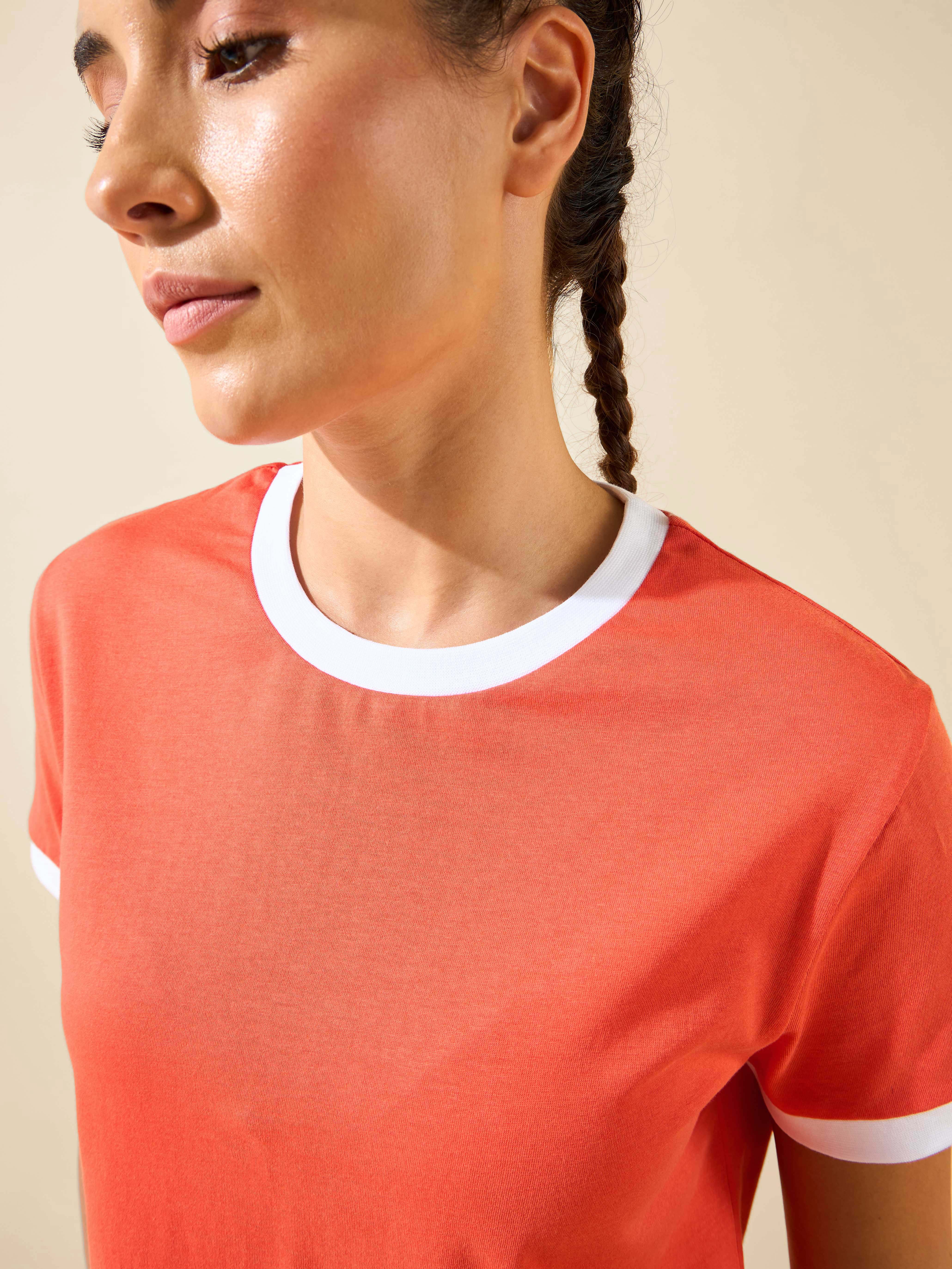 High Impact Cropped Training T-shirt