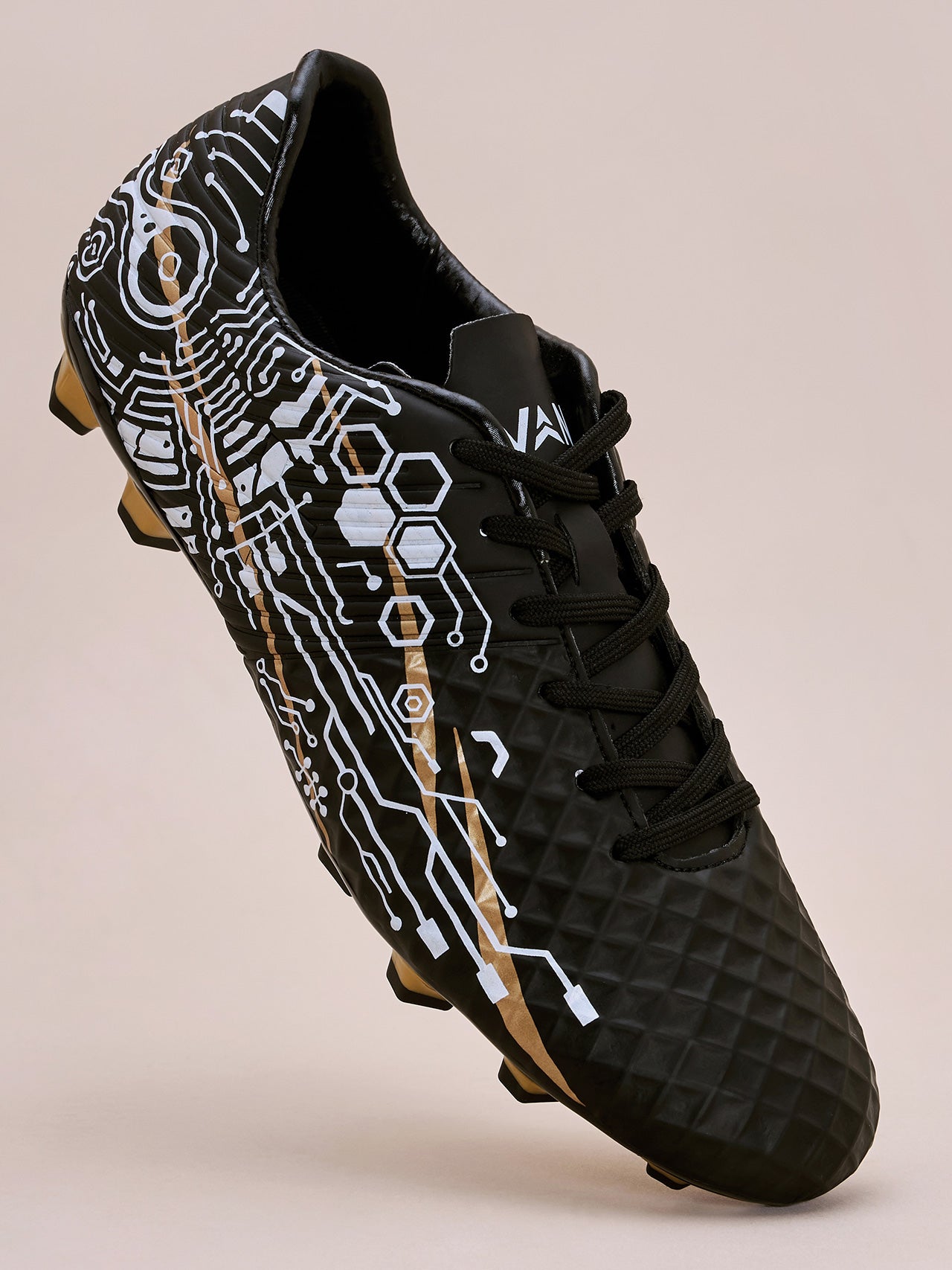 Avant Men's HustleX Football Shoes - Black