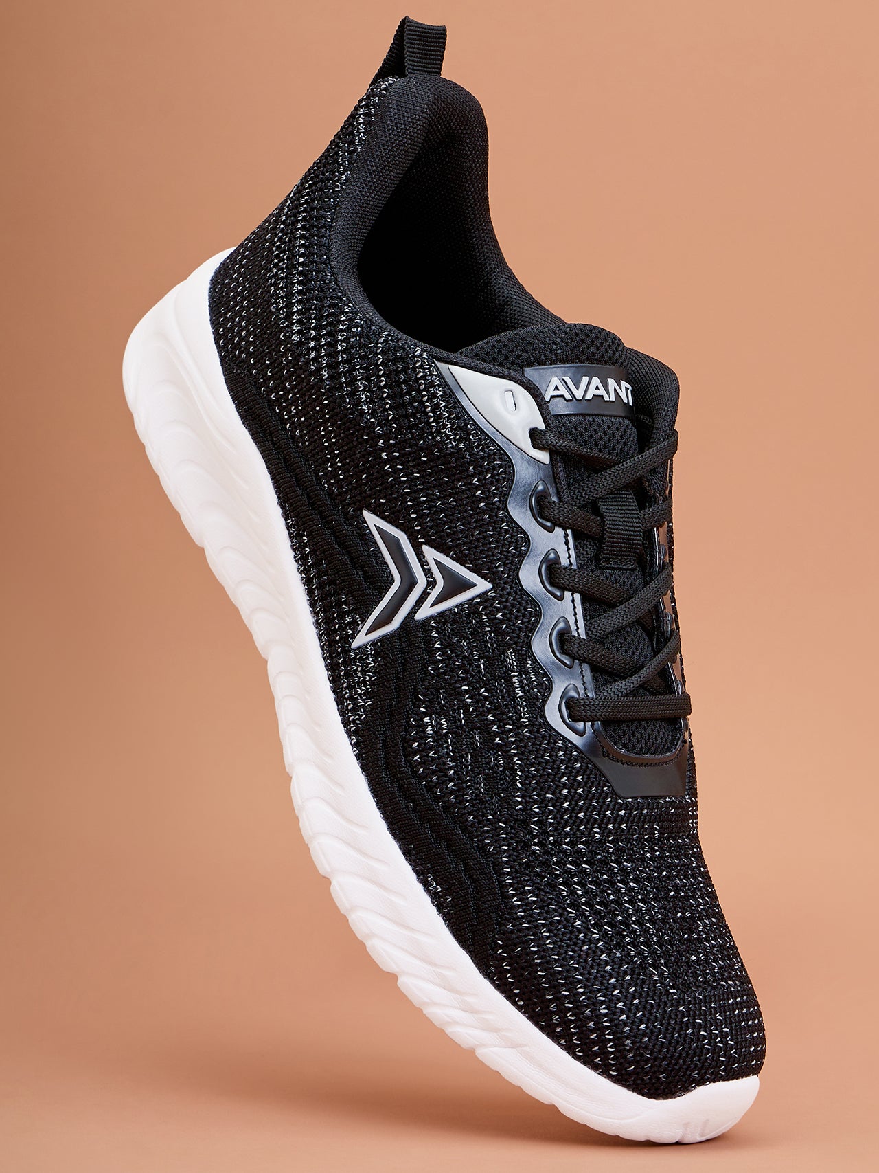 Avant Men's Gladiator Walking Shoes-Black