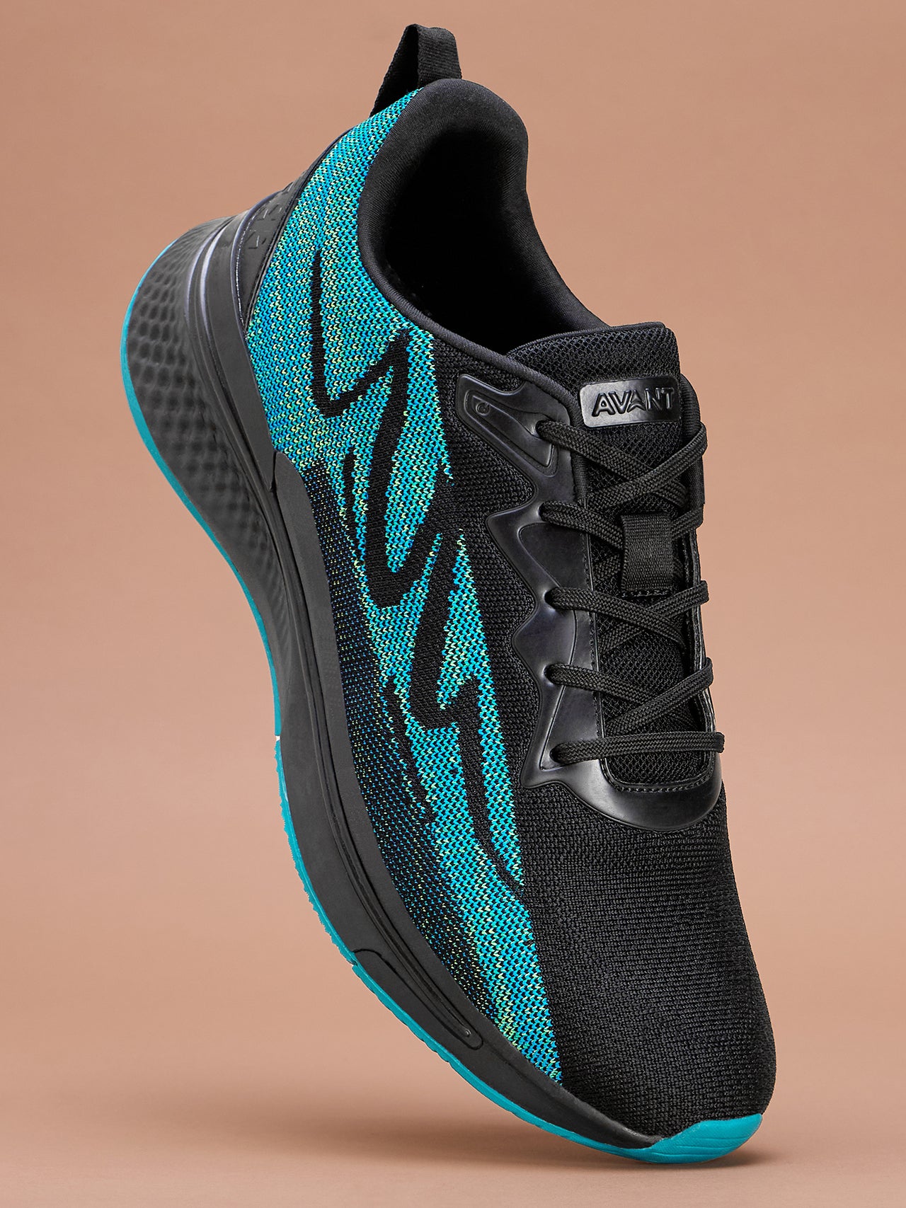 Avant Men's Spectrum Running Shoes - Black/Blue
