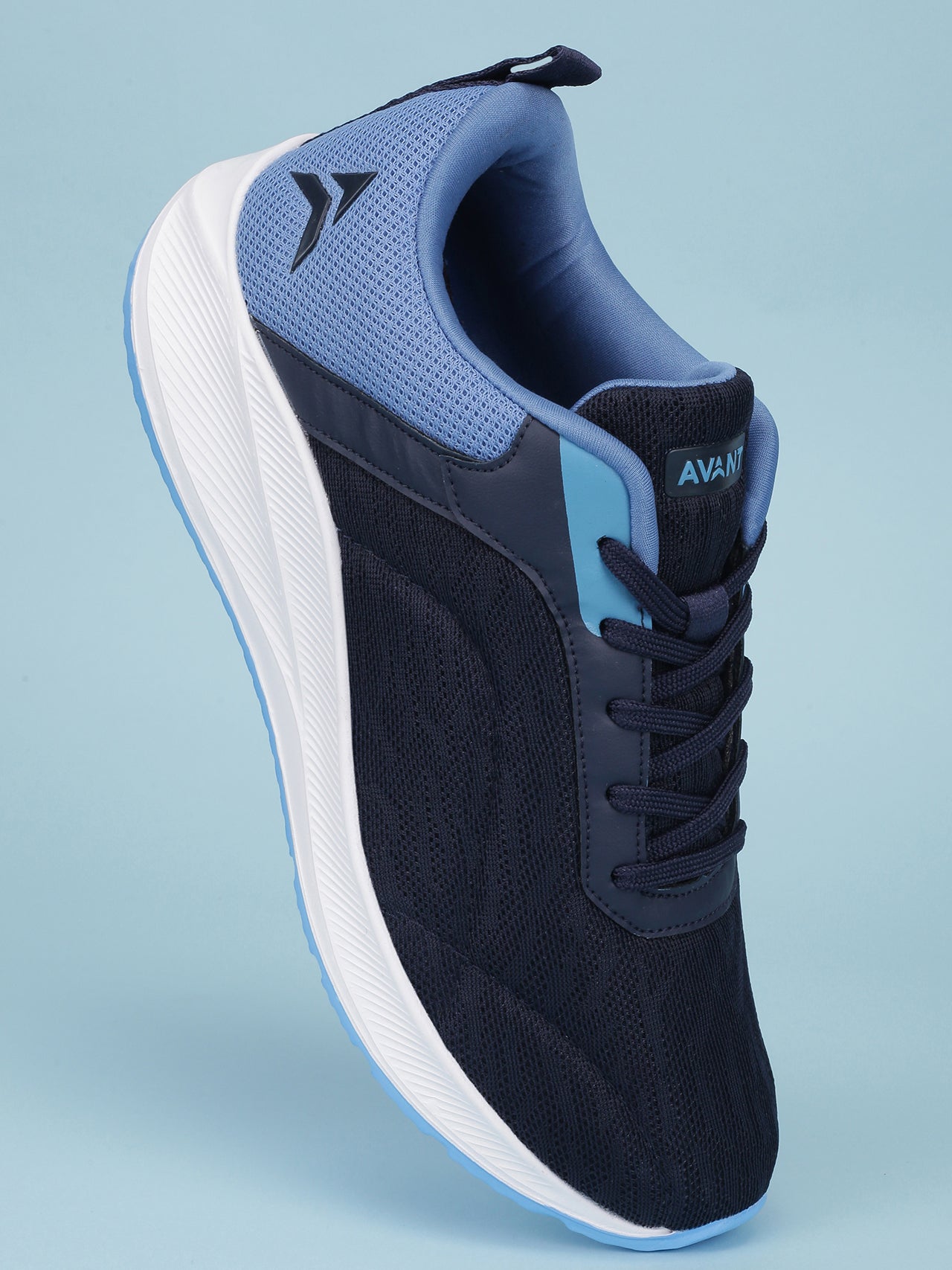 Avant Men's SkyDash Walking Shoes - Black/Blue
