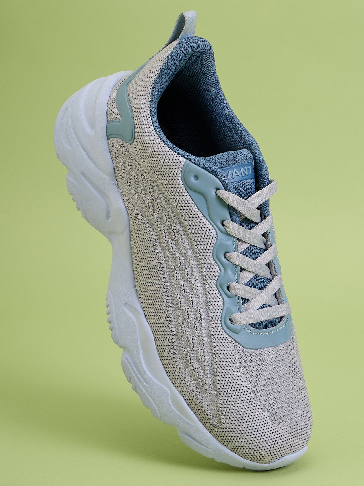 Avant Women's Foam Walking Shoes - Grey/Sky Blue
