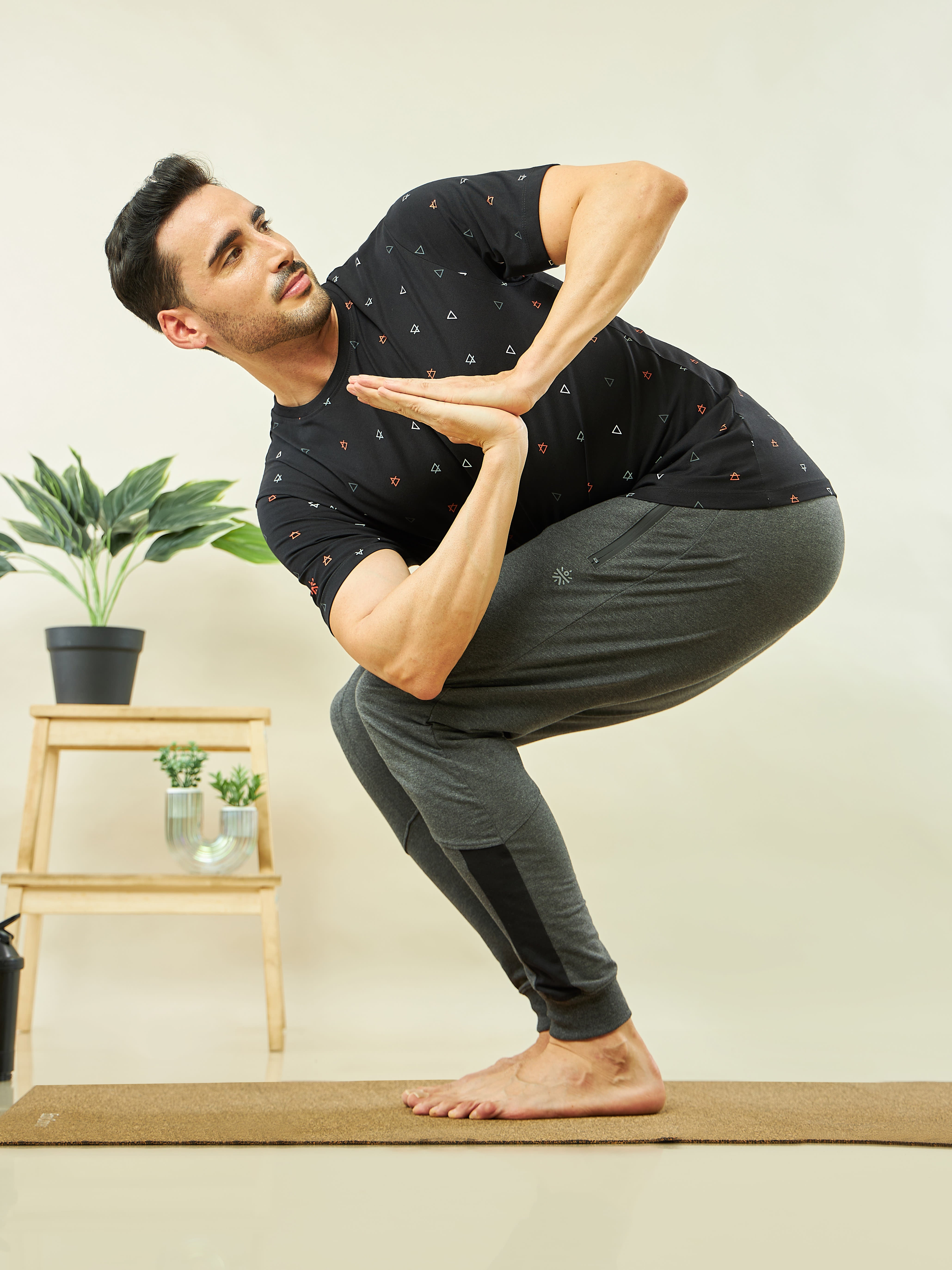 All Over Print Yoga T-shirt