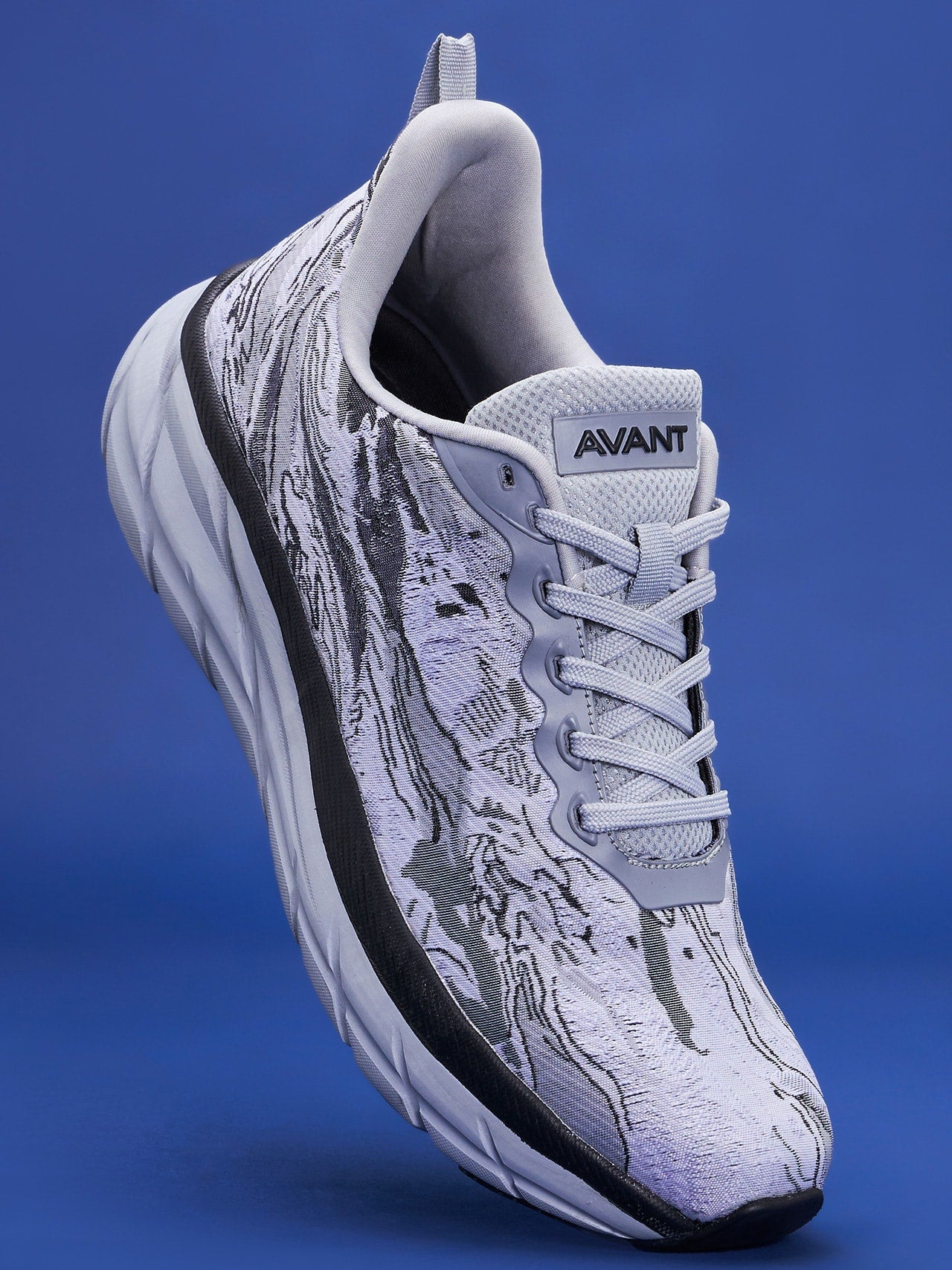 Mens - Shoes - Grey-Black - UK 8