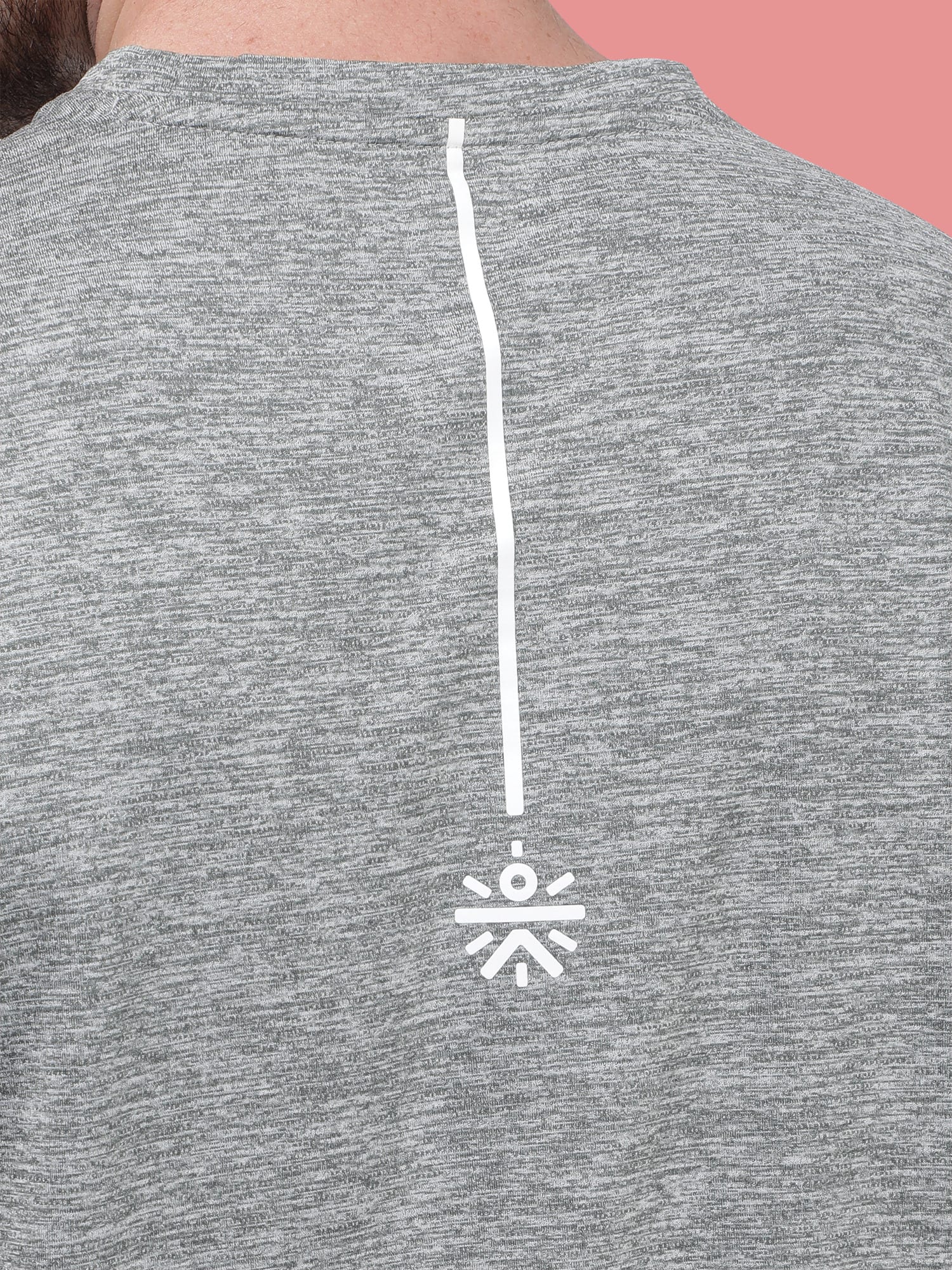 Vital Blaze Grey Running Relaxed Tee