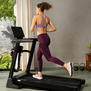 Cult SmartStrideActive BLDC Motor (5HP Peak) Treadmill with Massager | Max Weight: 130kg | 15 Level Auto Incline (with 6 Months extended warranty)