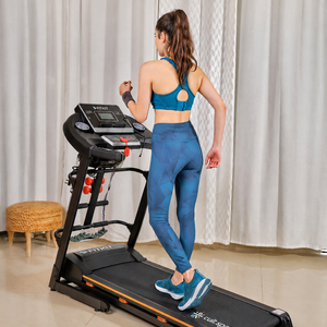 FT100M Treadmill 4.5HP | Massager | 3-level Manual-Incline | Max Weight-110kg | Max Speed-14.8kmph (with 6 months extended warranty)