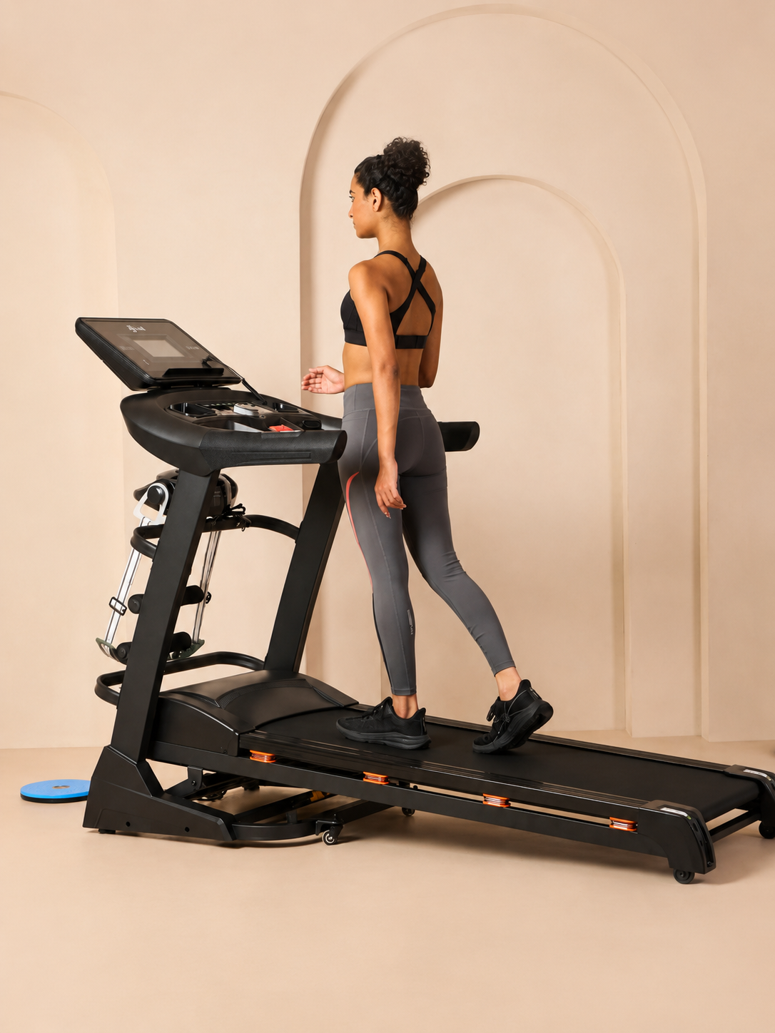 Cultrun M6 Nova 6 HP Peak Treadmill | 15-level Auto-Incline & Massager | Max Weight-140kg | Max Speed-18kmph (with 6 Months Extended Warranty)