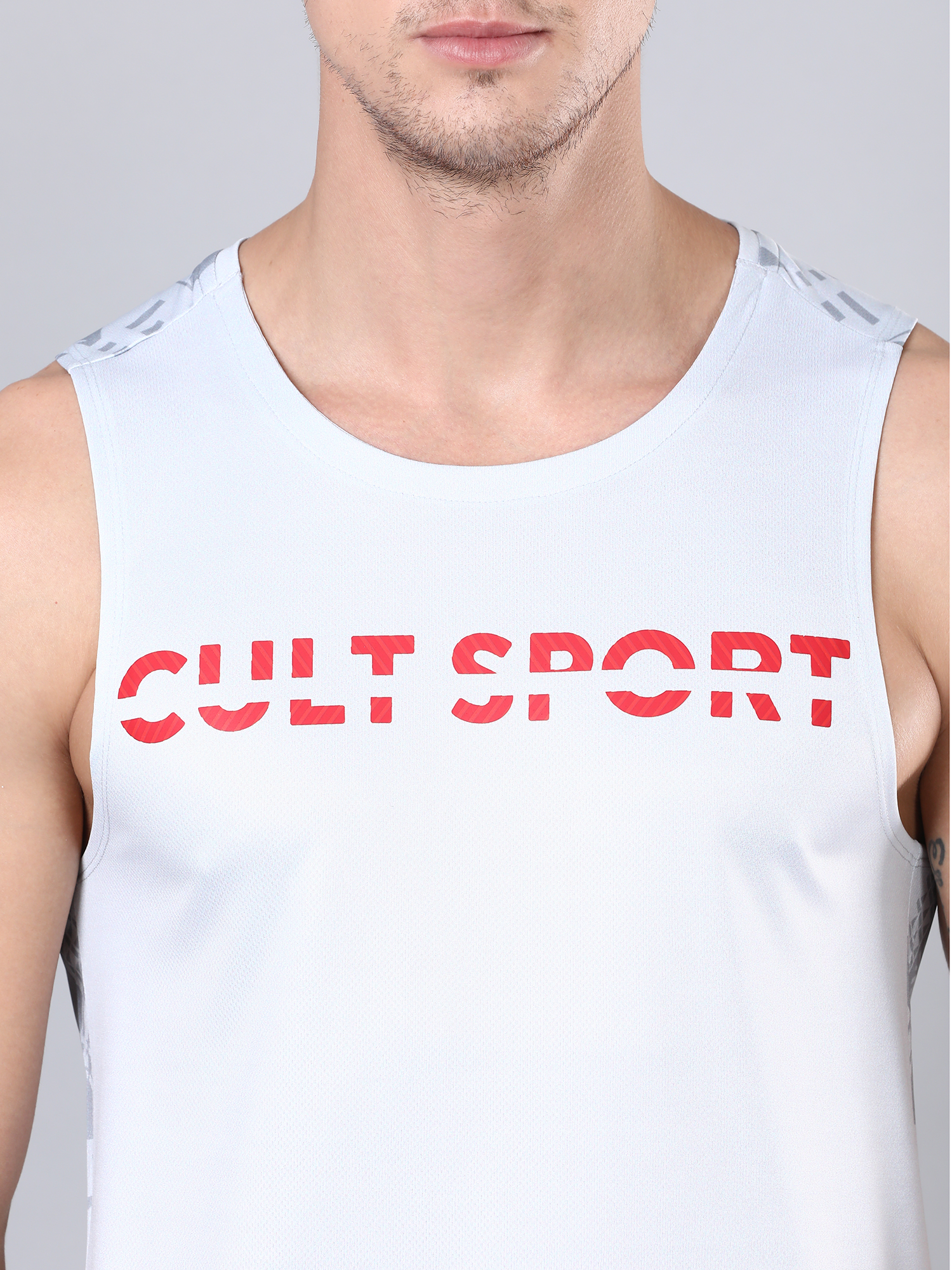 Dugout Houndstooth Grey Tank