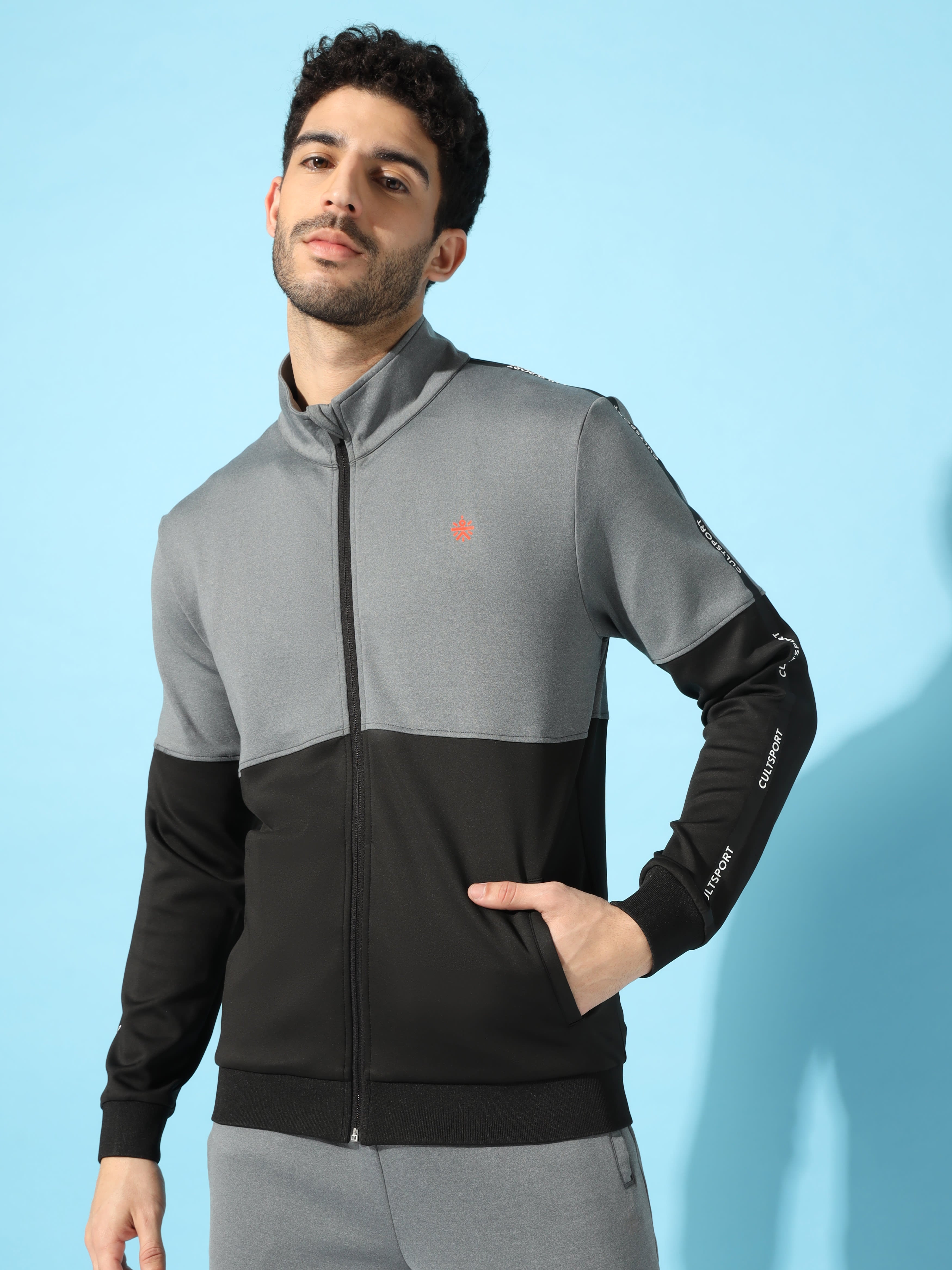 LAYR Colorblock Sweatshirt