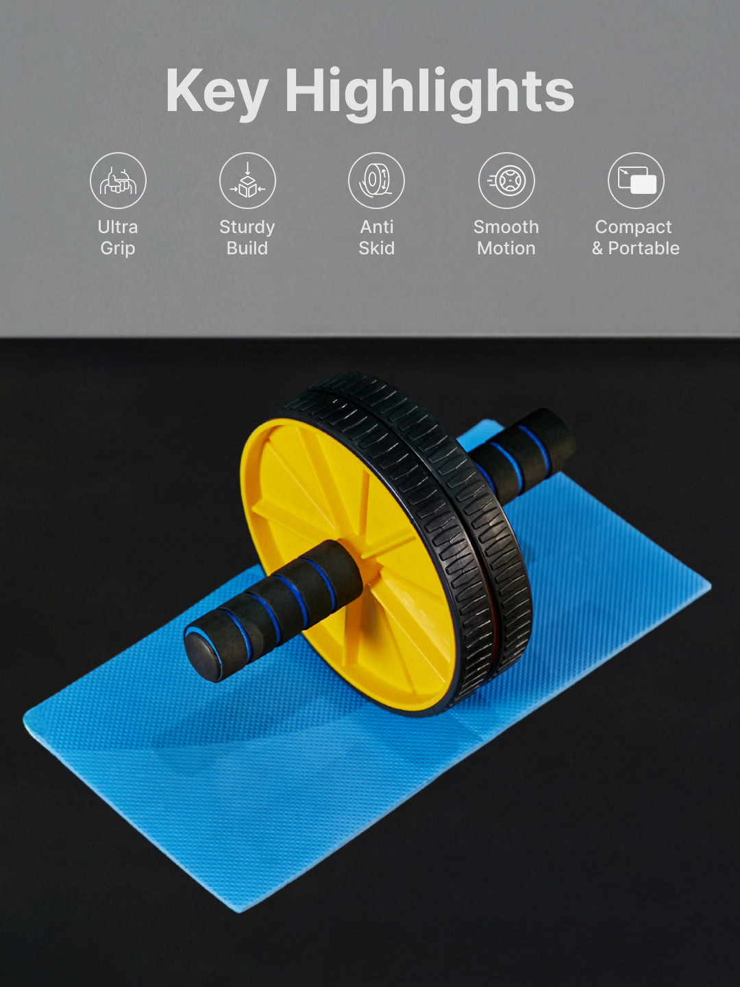 cult AB Roller with Knee Mat Anti Skid