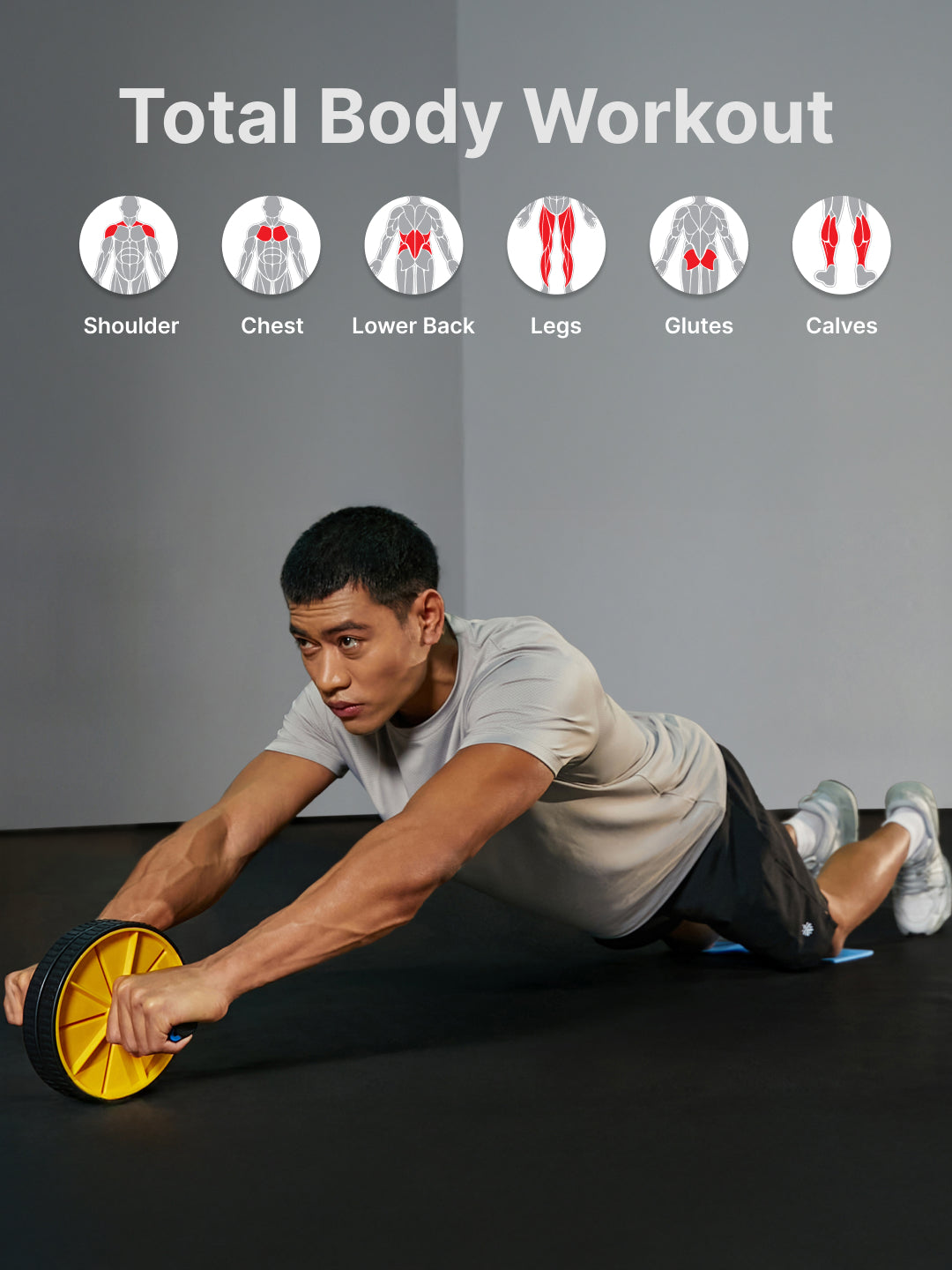 cult AB Roller with Knee Mat Anti Skid