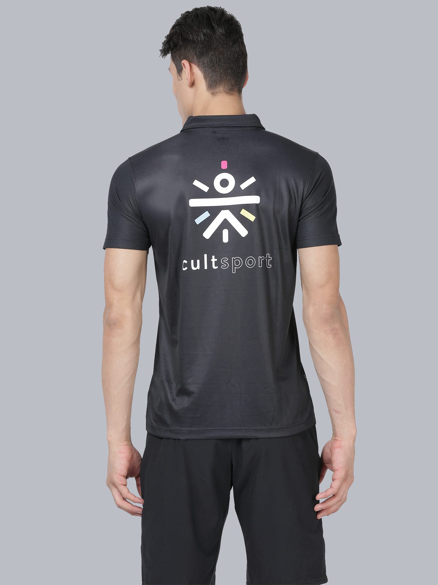 Everyday Athlete Polo T-shirt - Black