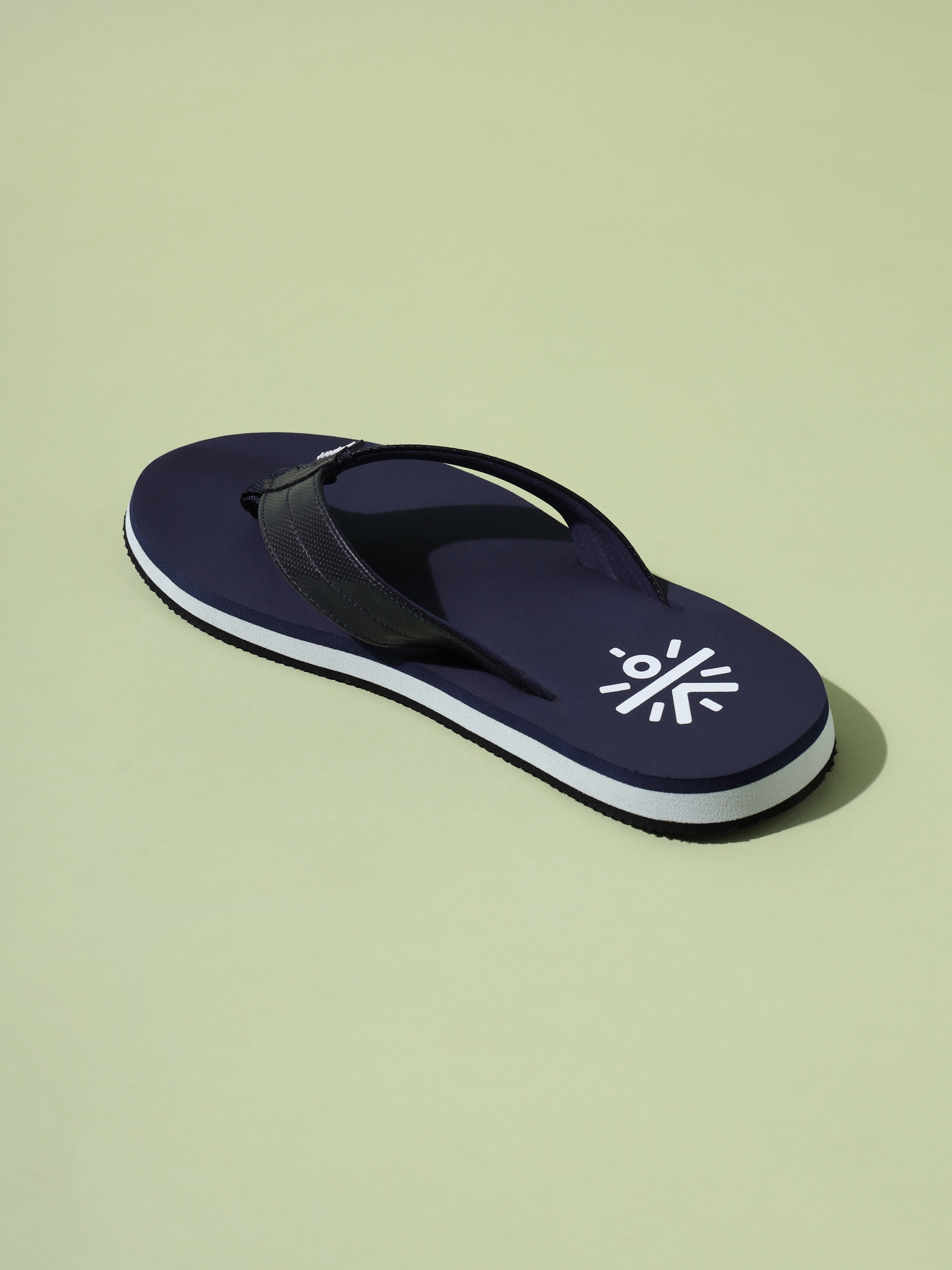 cult Flo Sweat Absorbing EVA Flip Flops - Navy