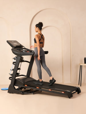 Cultrun M6 Nova 6 HP Peak Treadmill | 15-level Auto-Incline & Massager | Max Weight-140kg | Max Speed-18kmph (with 6 Months Extended Warranty)