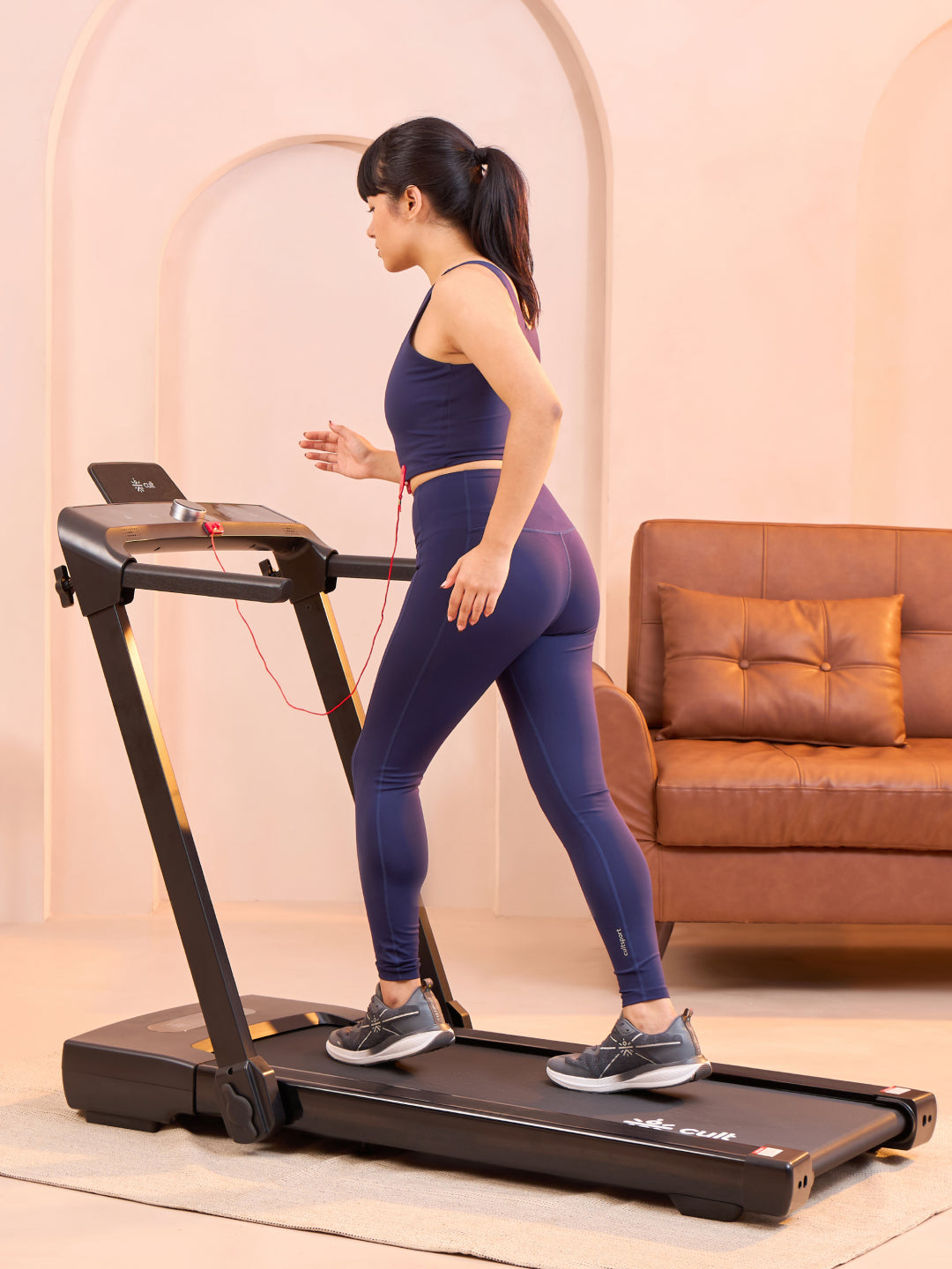 Buy Walking pad Luxe 5HP Peak Max Speed-14kmph Max Weight