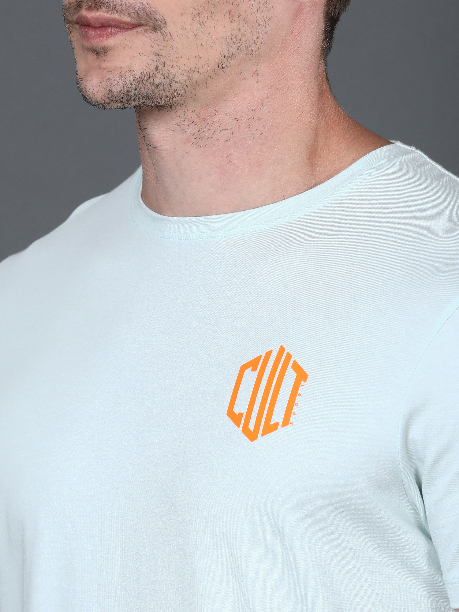 Bamboo Crisp Blue Casual Tee