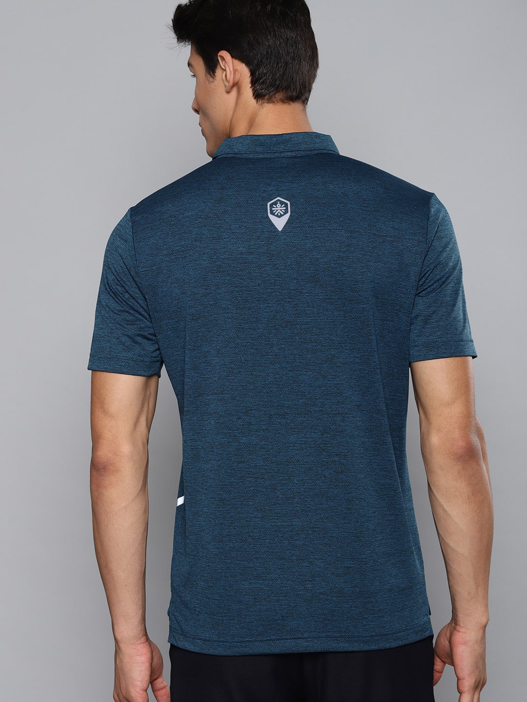 Blakout Sheen Teal Relaxed Polo