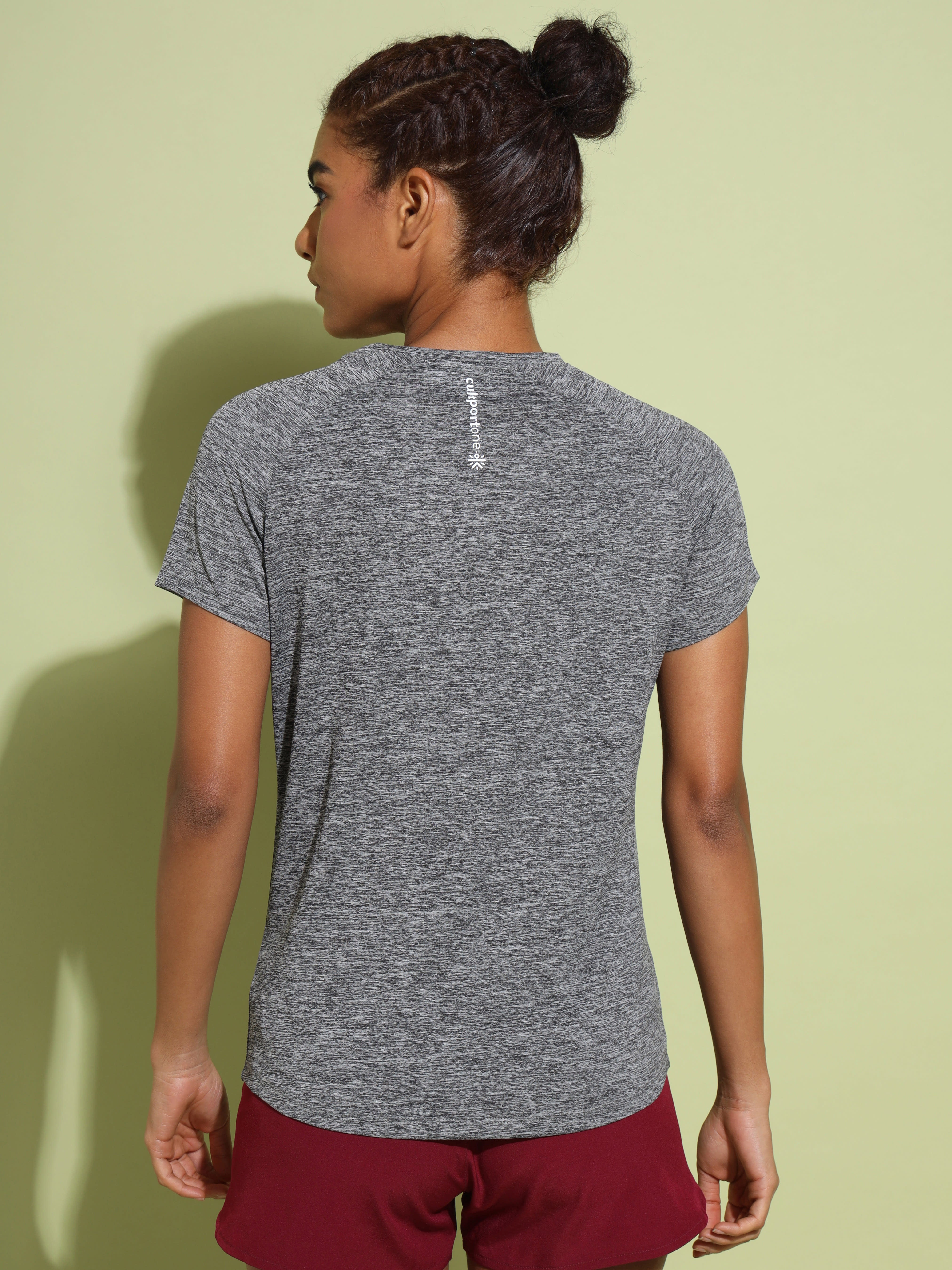 Performance T-shirt with Graphic Print