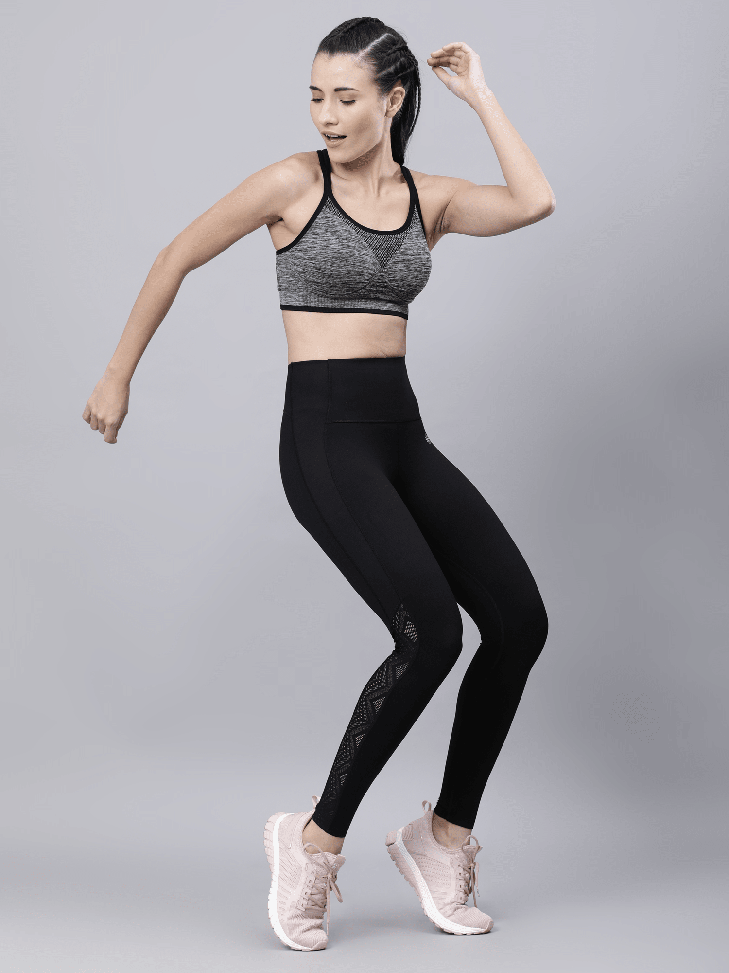 AbsoluteFit Uplift Black Workout Leggings