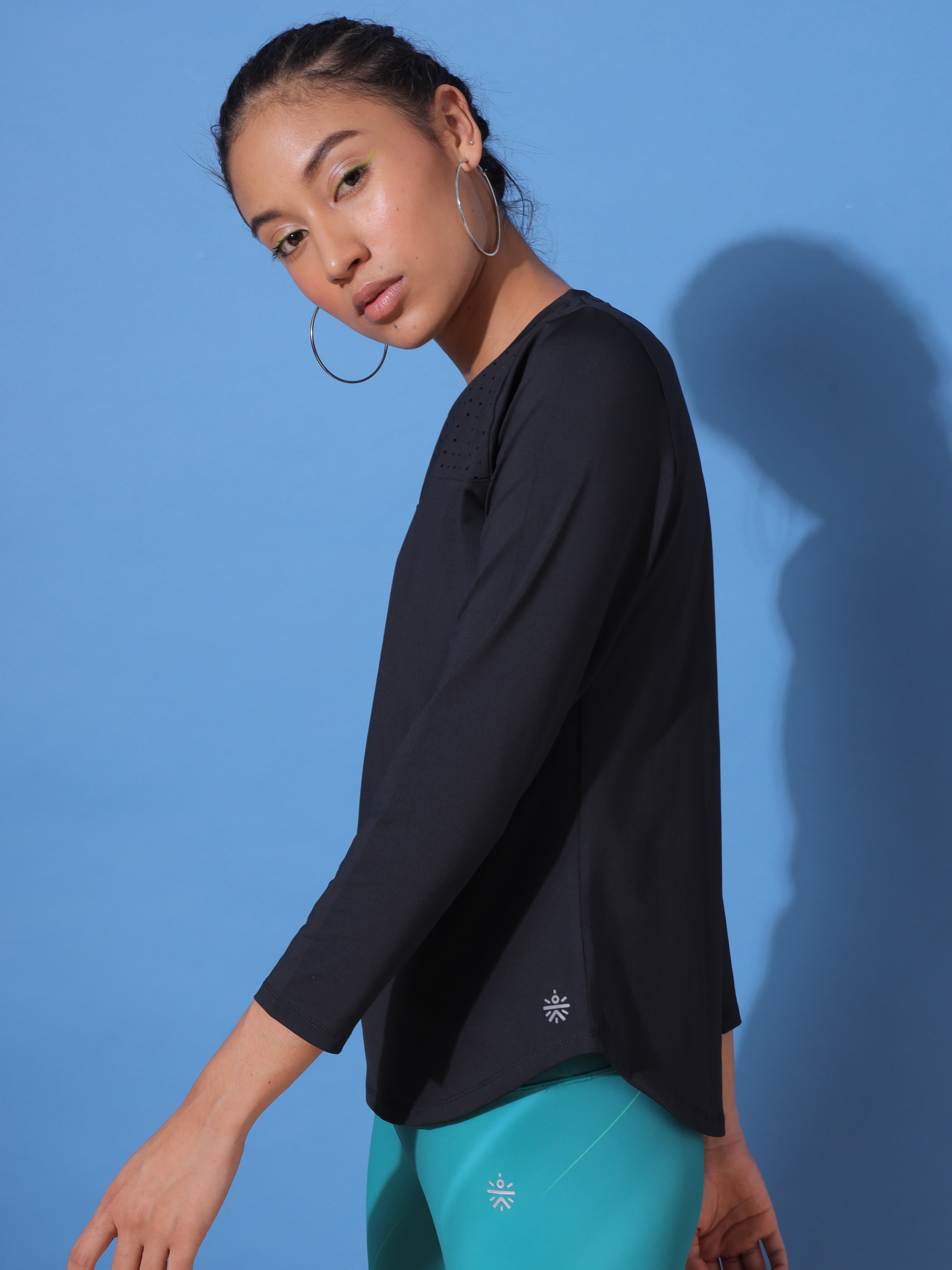 Lasercut Panel Workout T-shirt