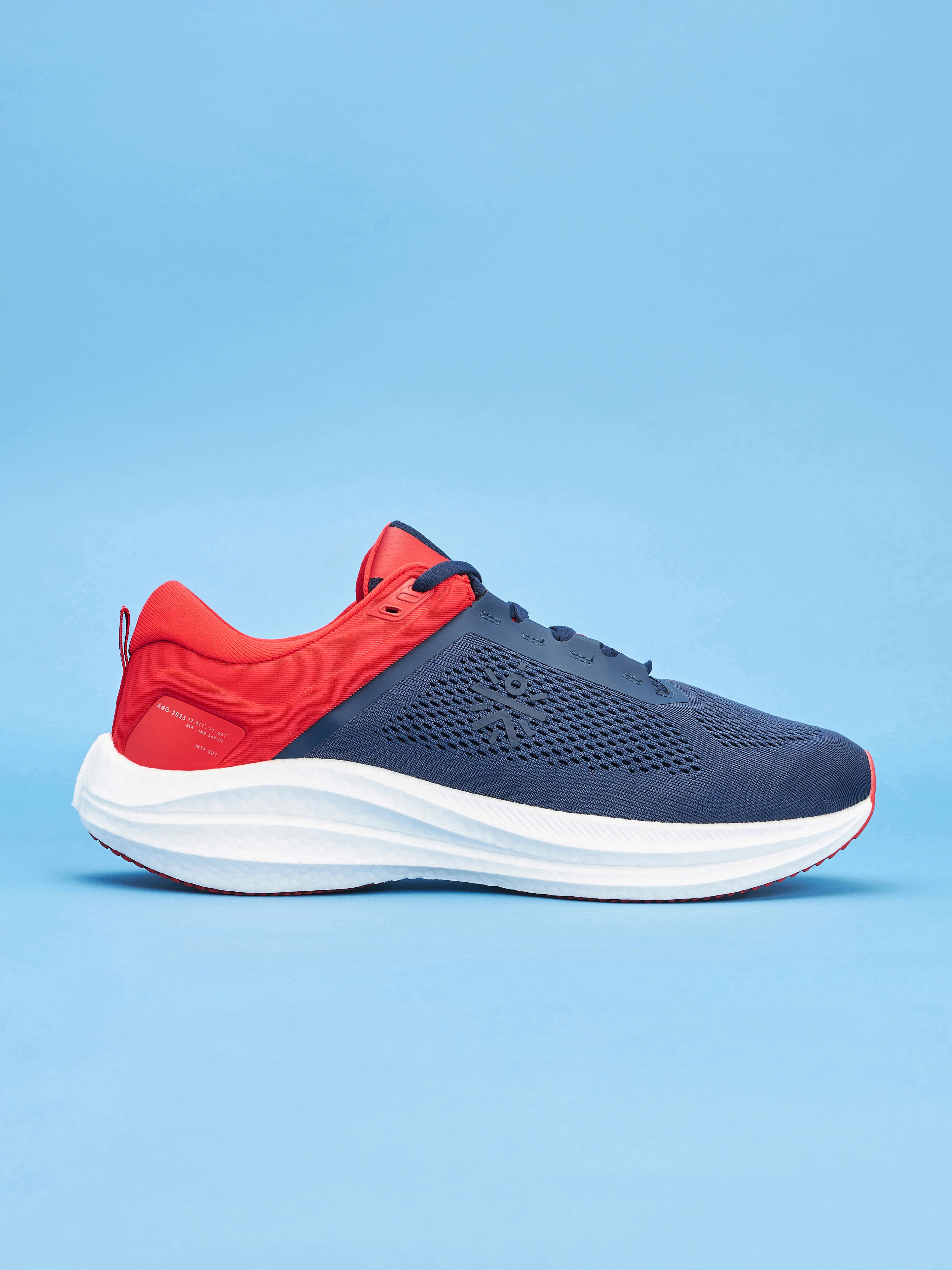 cult Versa Pulse Men Running Shoes - Navy/Red