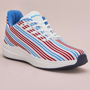 Avant Men's Bi-Strip Running Shoes - Multicolour