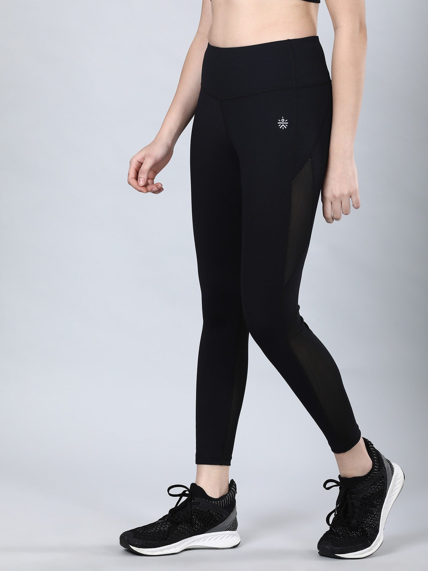 Absolute Fit Perfect Mesh Black Workout Leggings