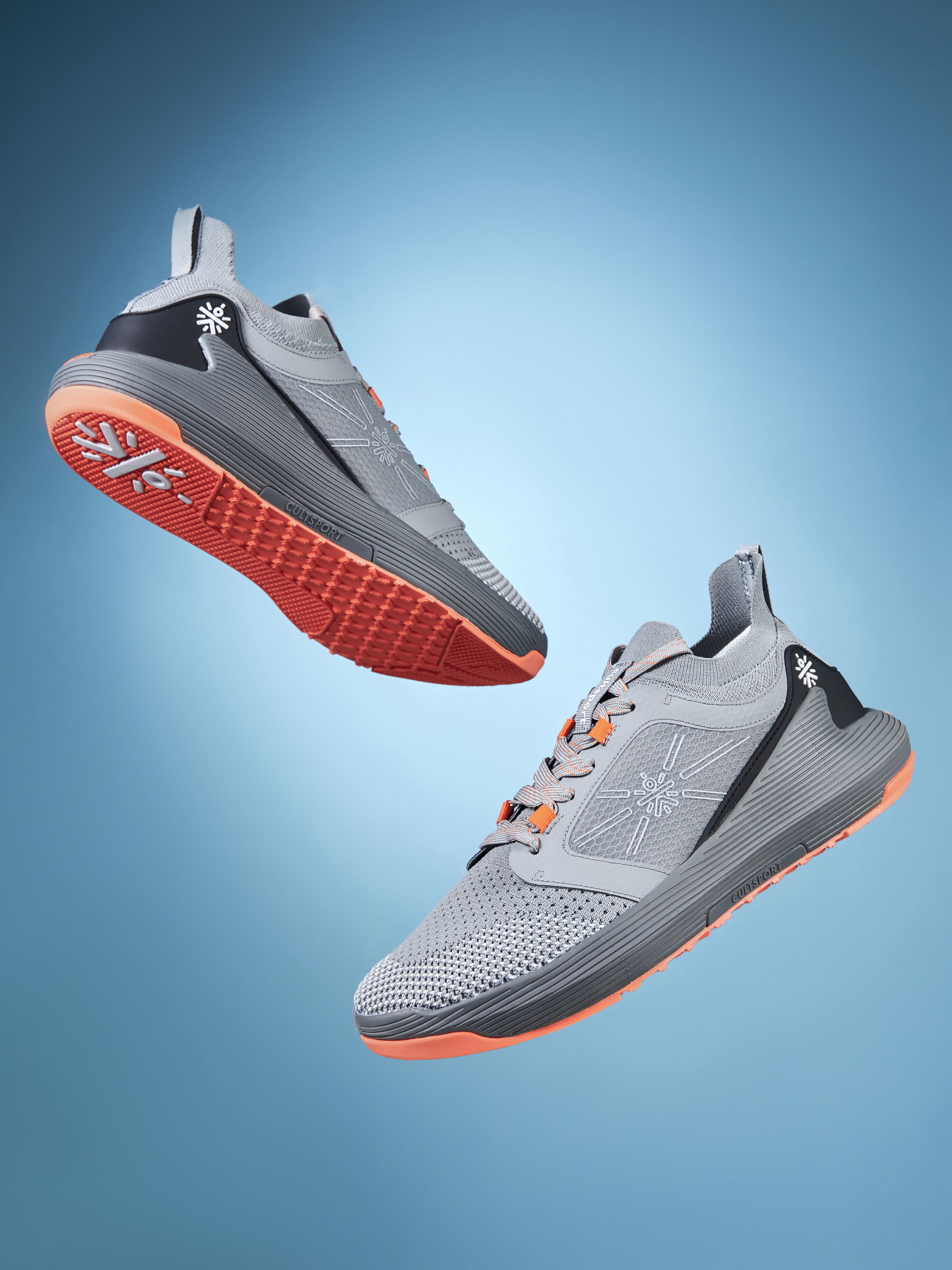 cult Crosstrain Men Training Shoes - Grey/ Orange