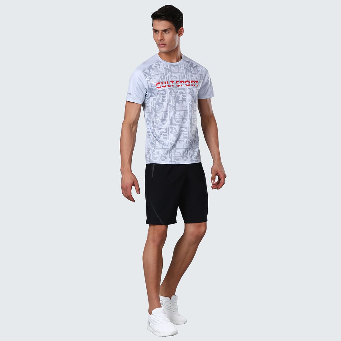 Dugout Matrix Grey Gym Tee