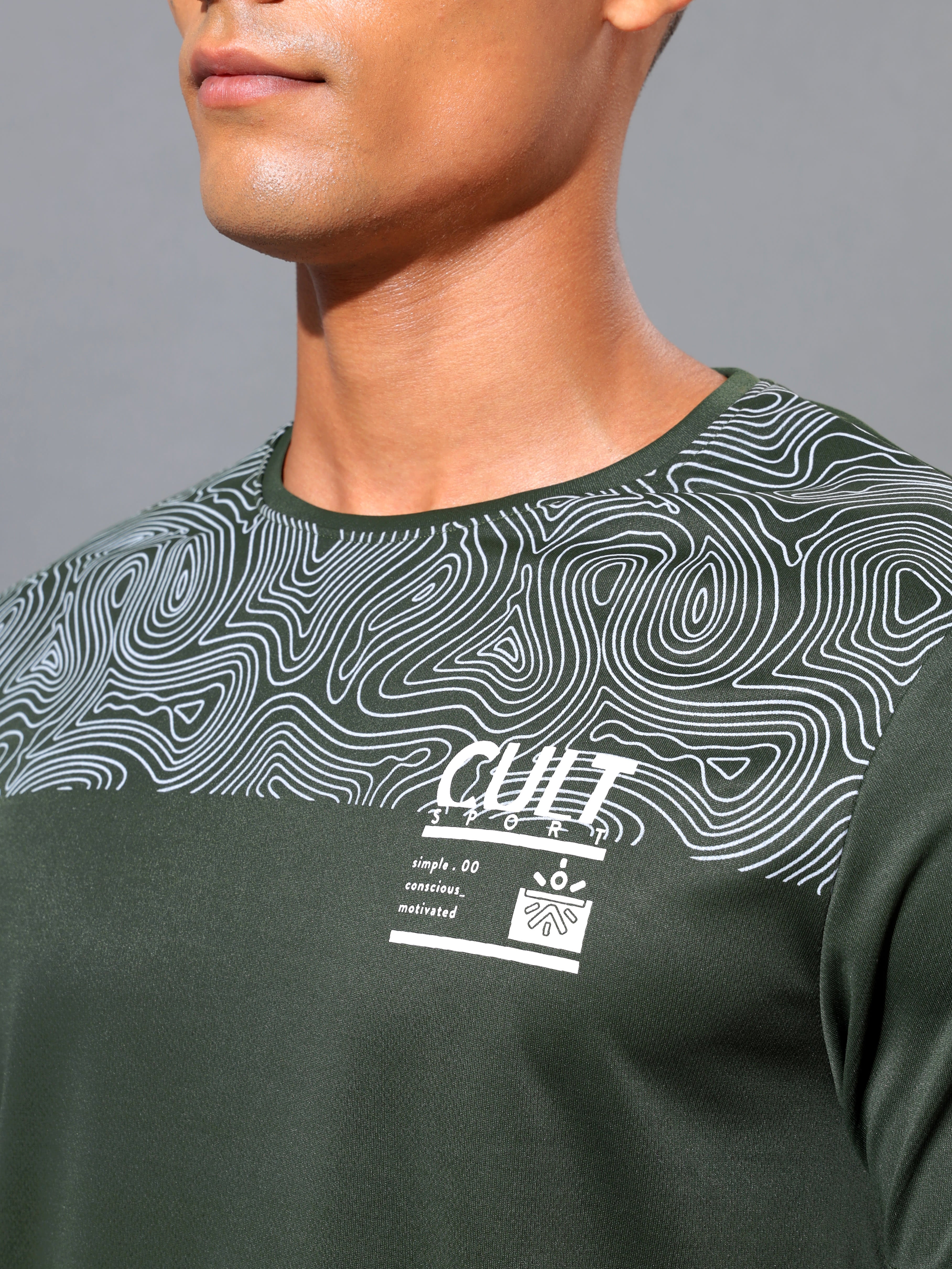 Active T-shirt with Placement Graphic