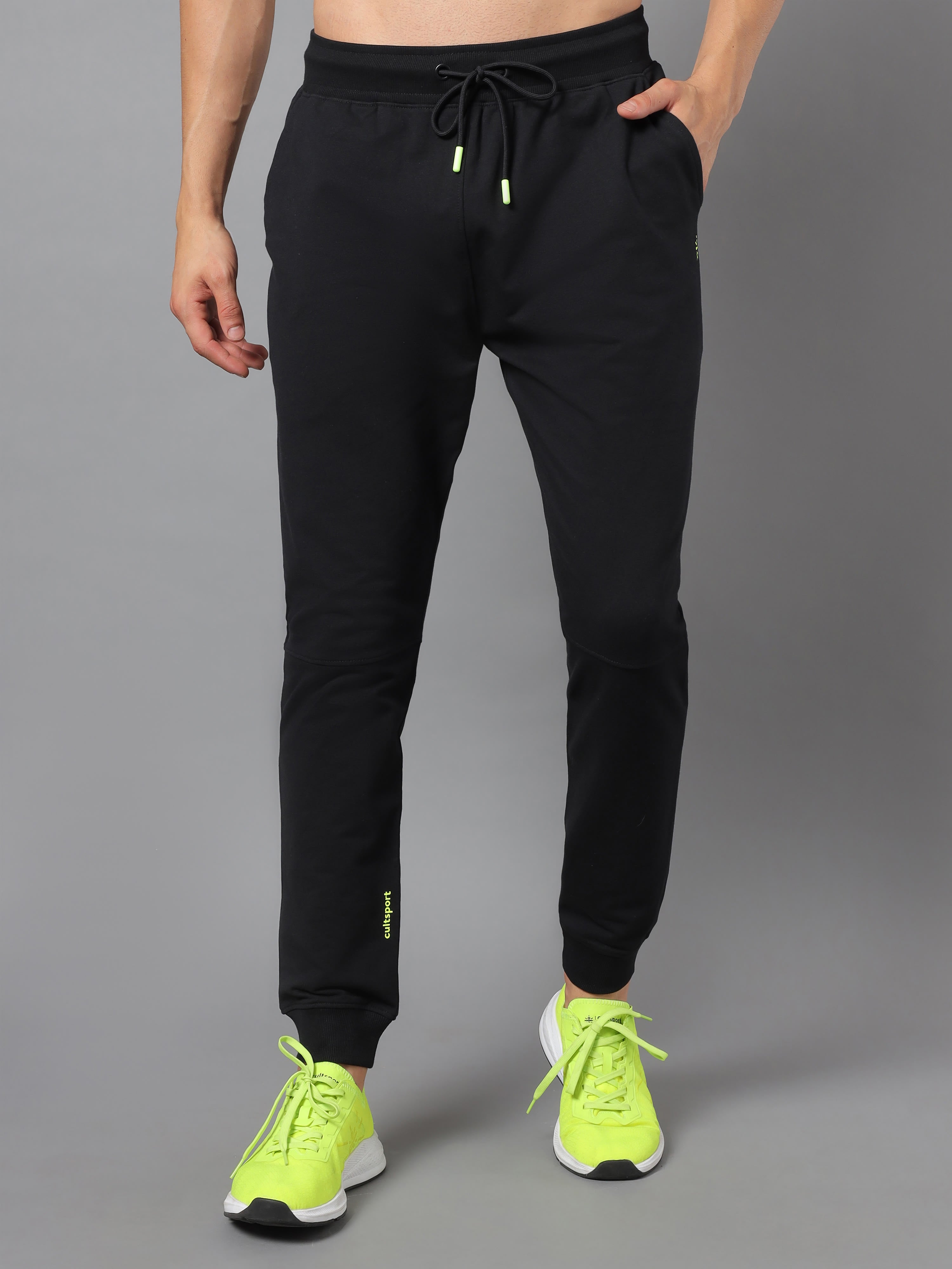 Neon Pop Solid Joggers