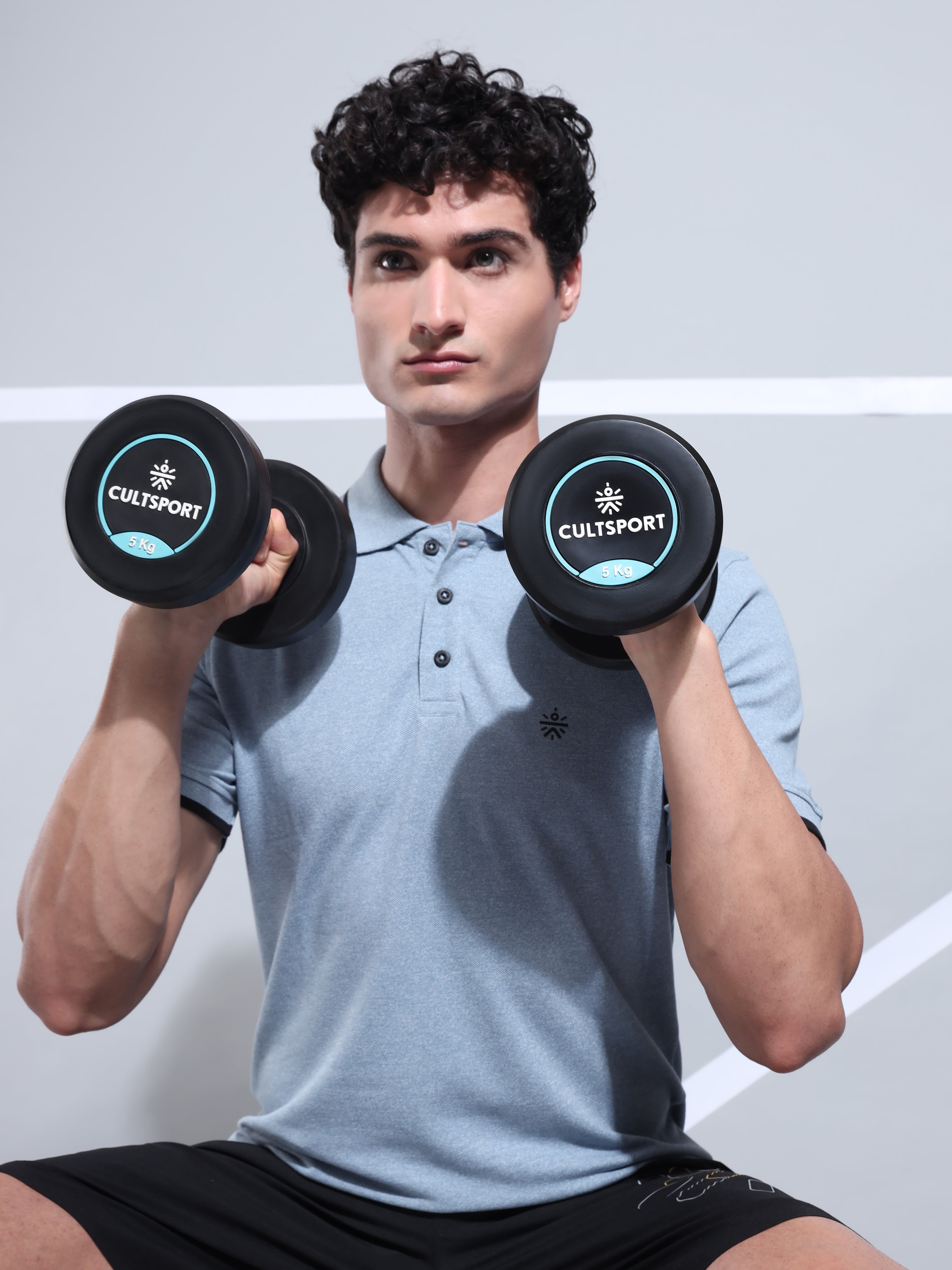 Round Dumbbell 5kg (Pack of 2)