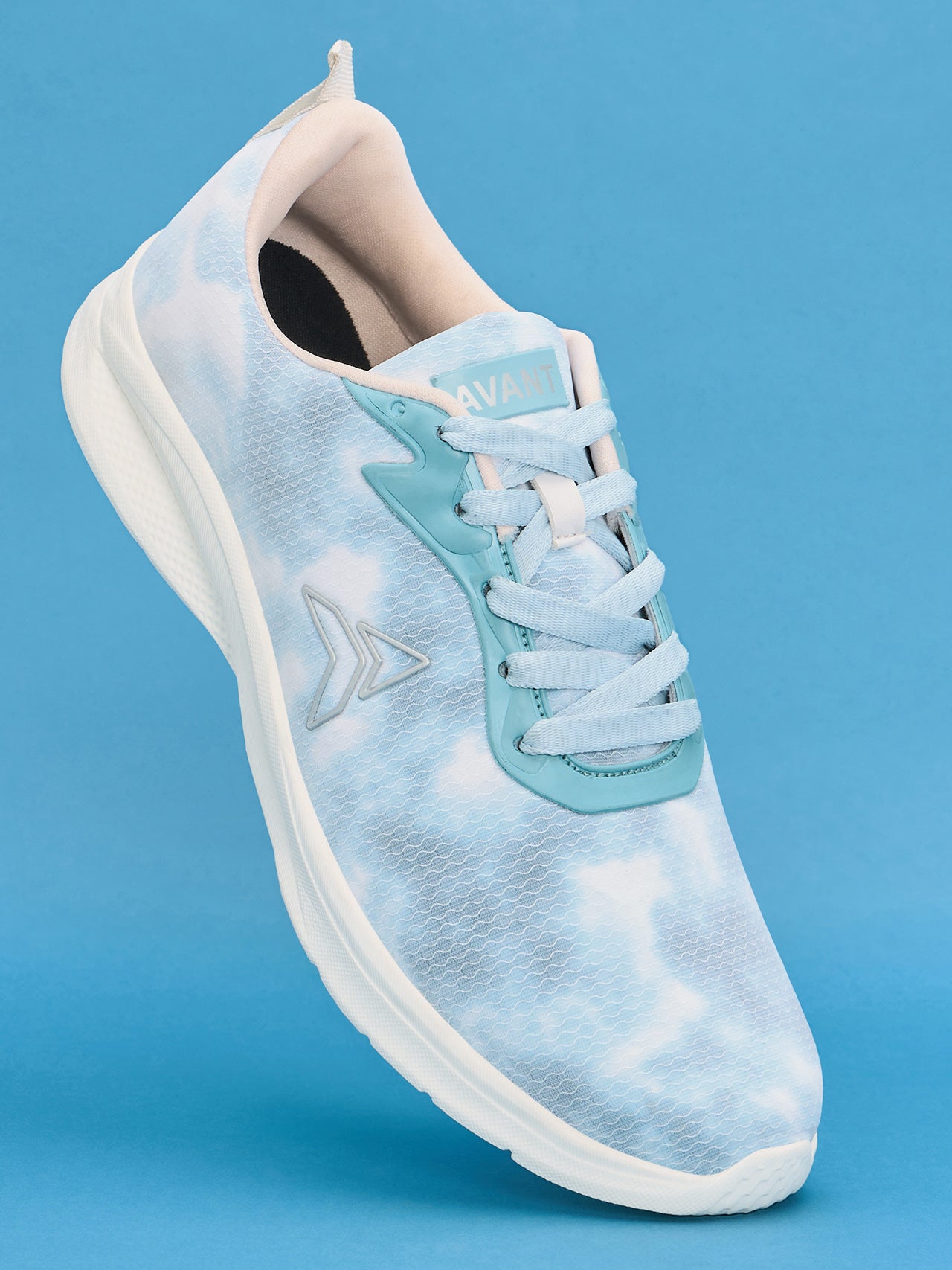 Avant Women's Elegant Walking Shoes - Blue/White