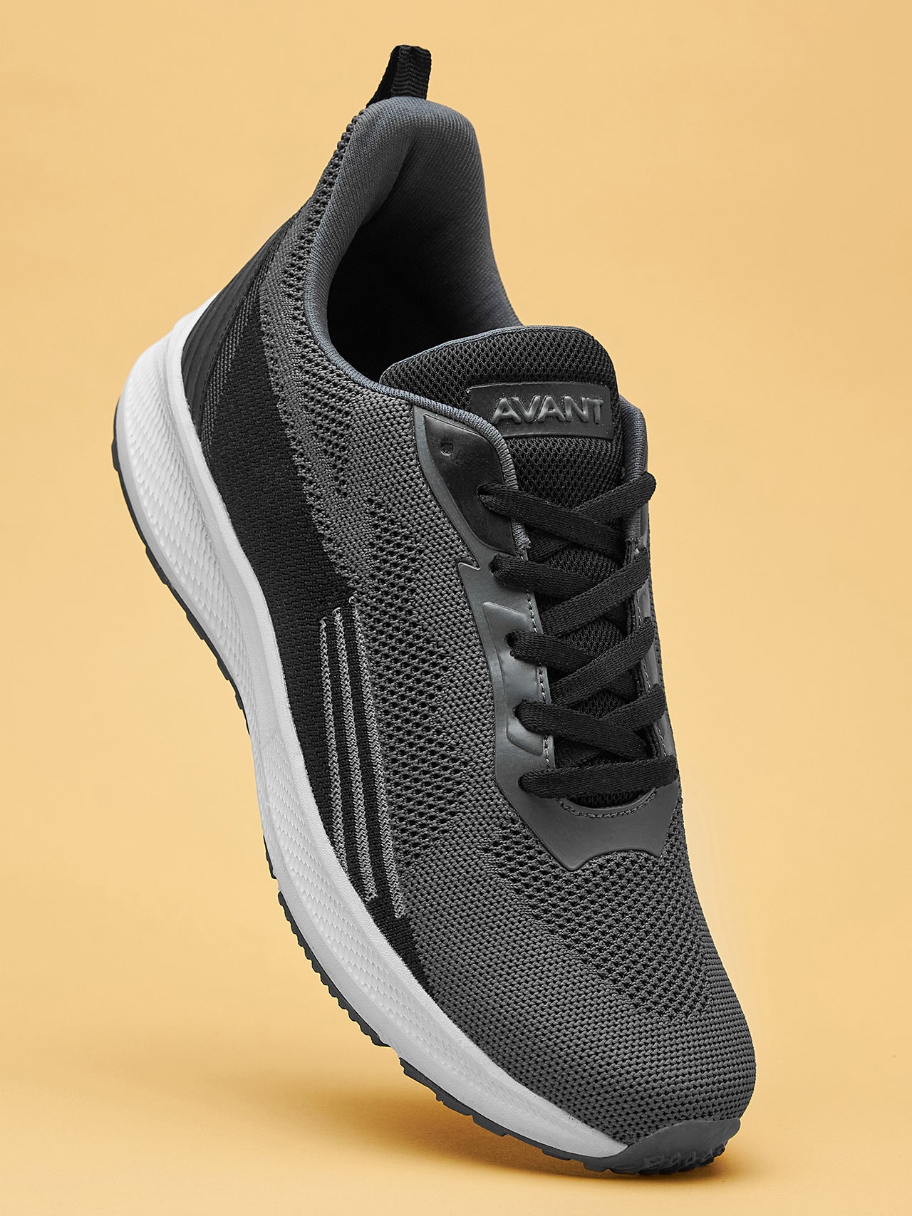 Avant Men's UltraBoom Running and Training shoes-D.Grey