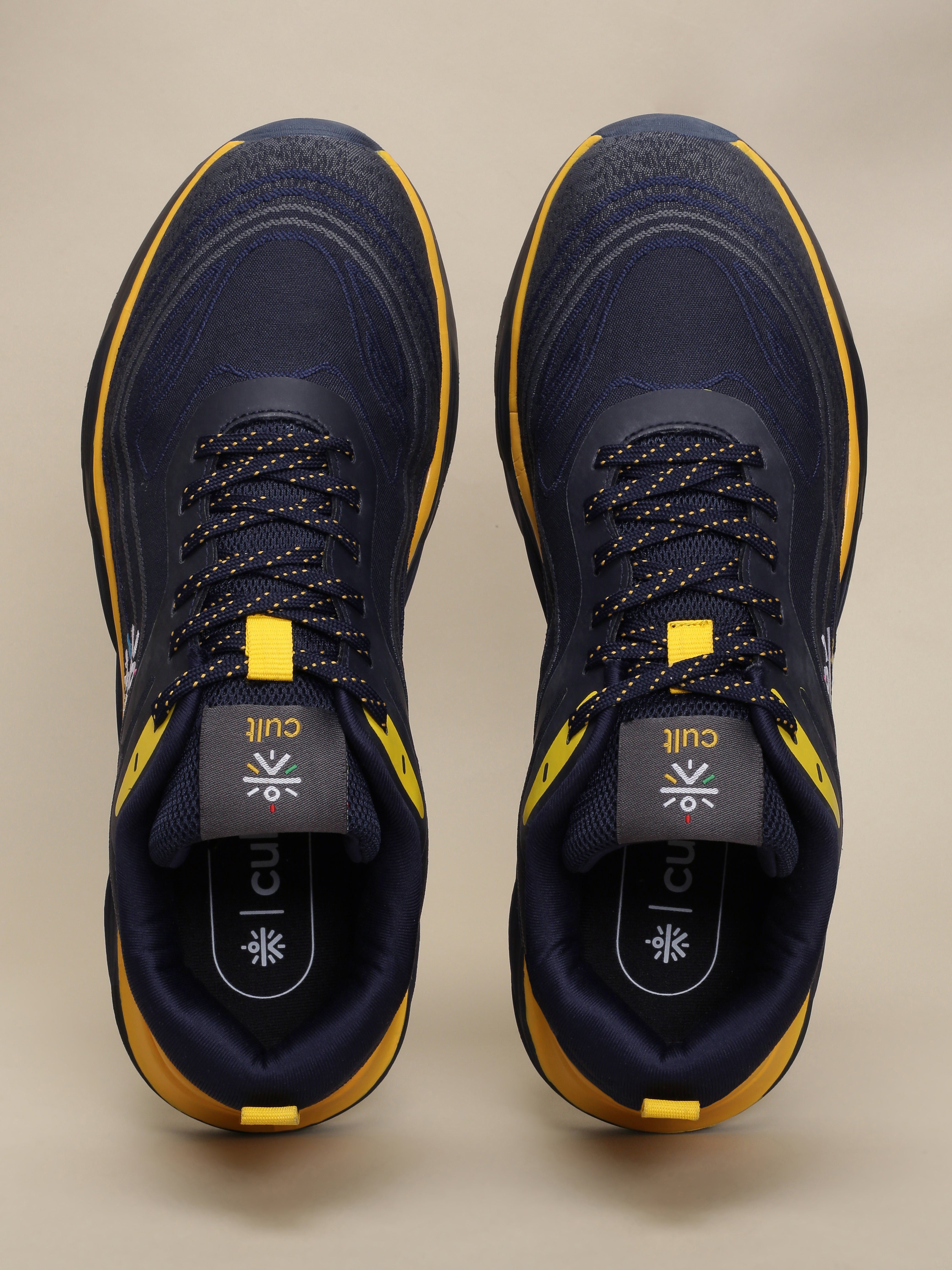 cult Men's DynamicWave Running Shoes - Navy