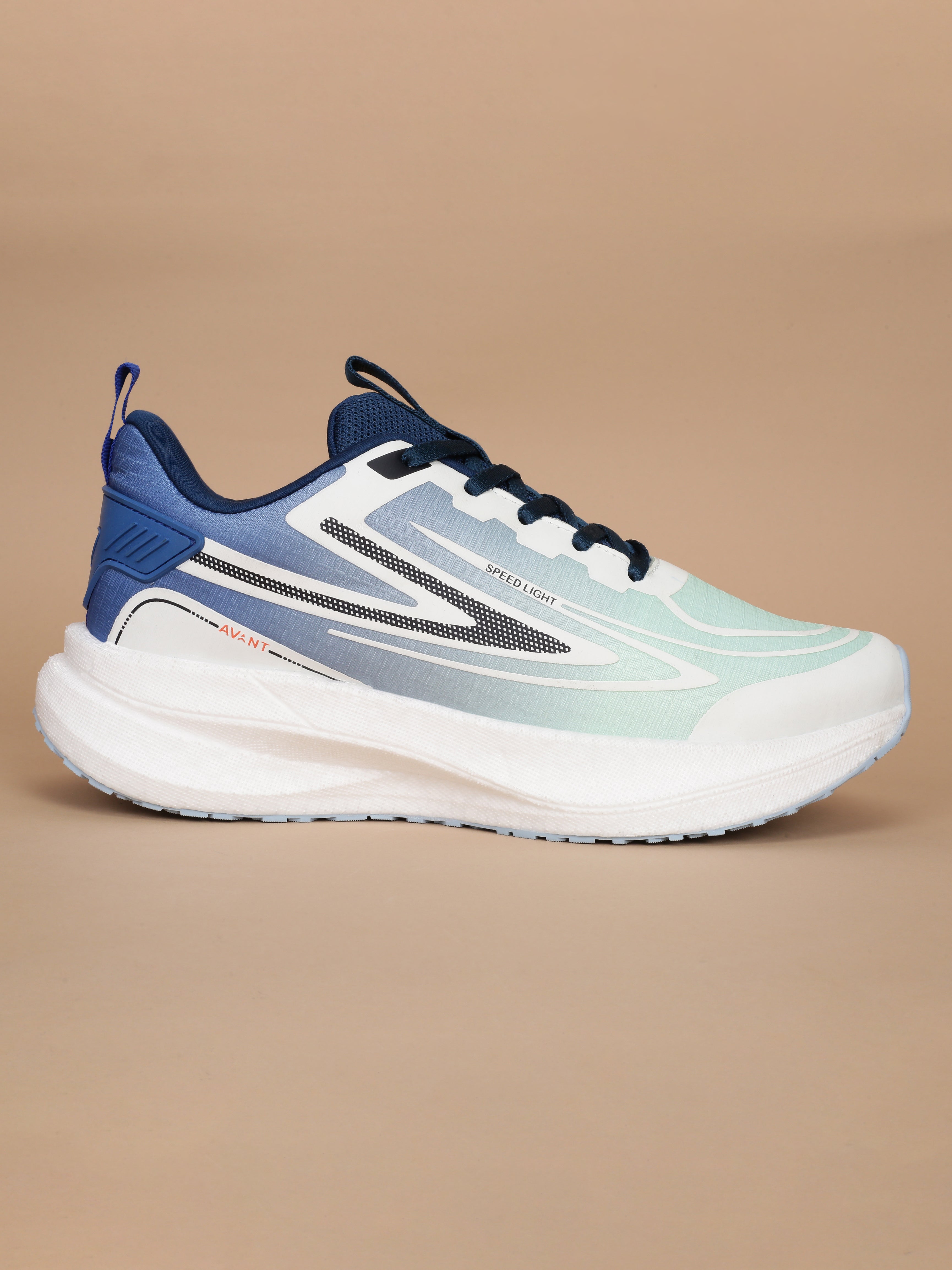 Avant Men's VelocityArc Running Shoes - Green / Blue