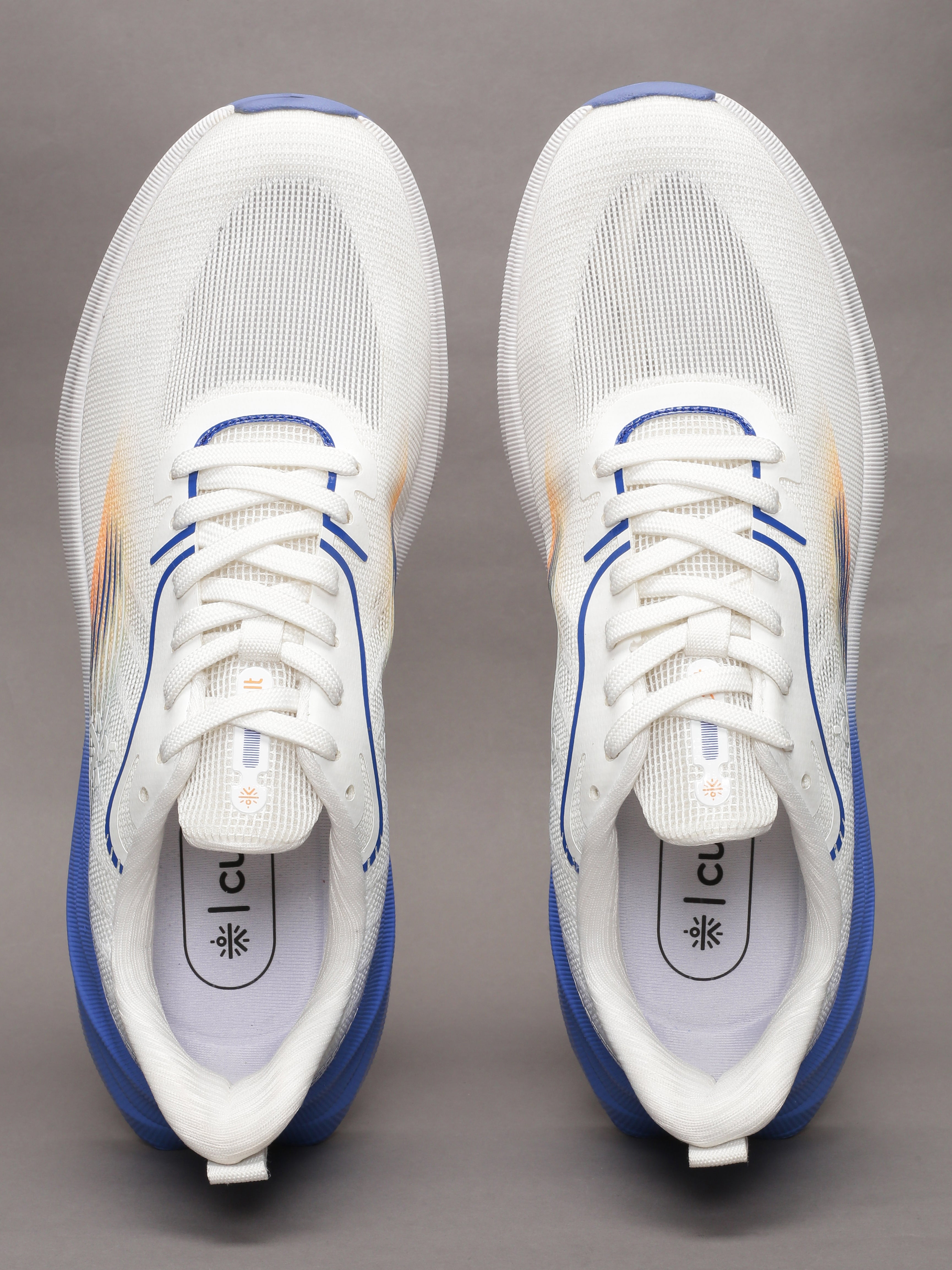 cult Men's Onyx Running Shoes - White/Blue