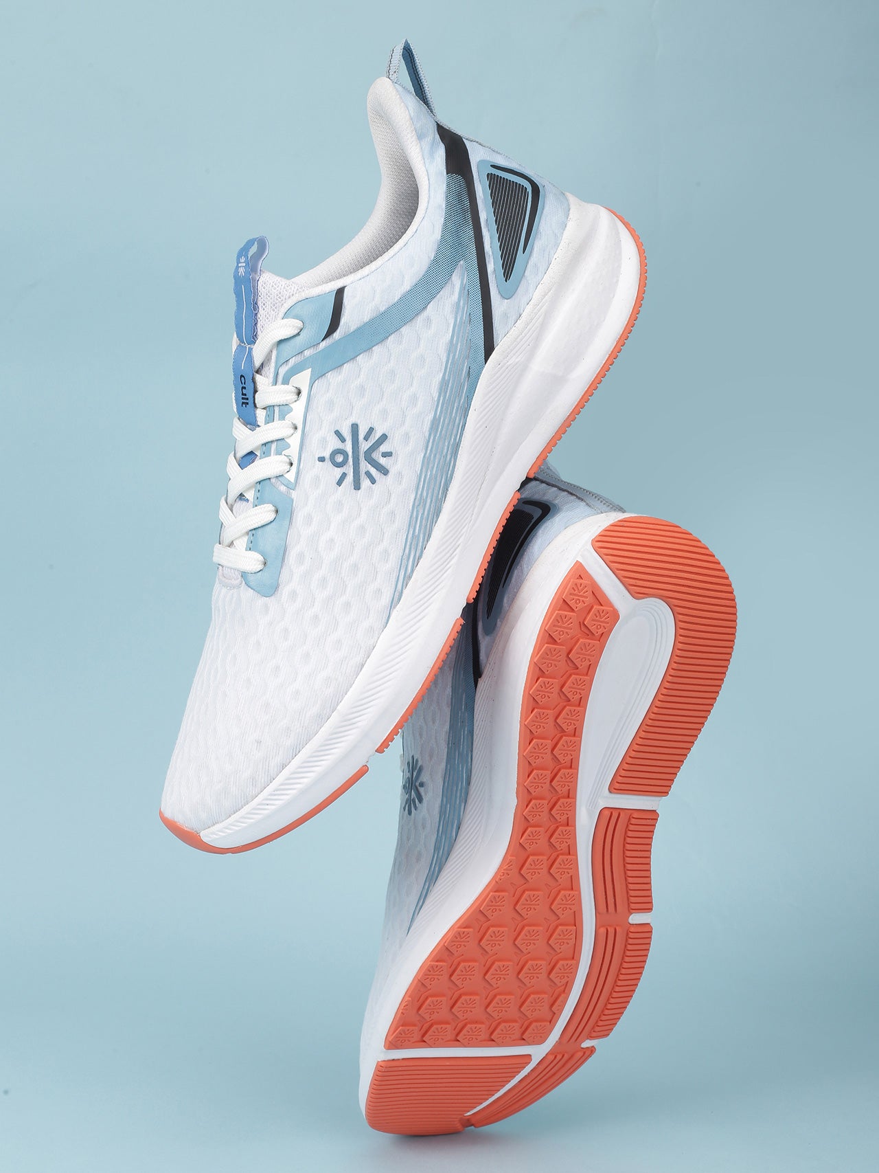 cult Men's AeroStride Casual Shoes - White/Blue