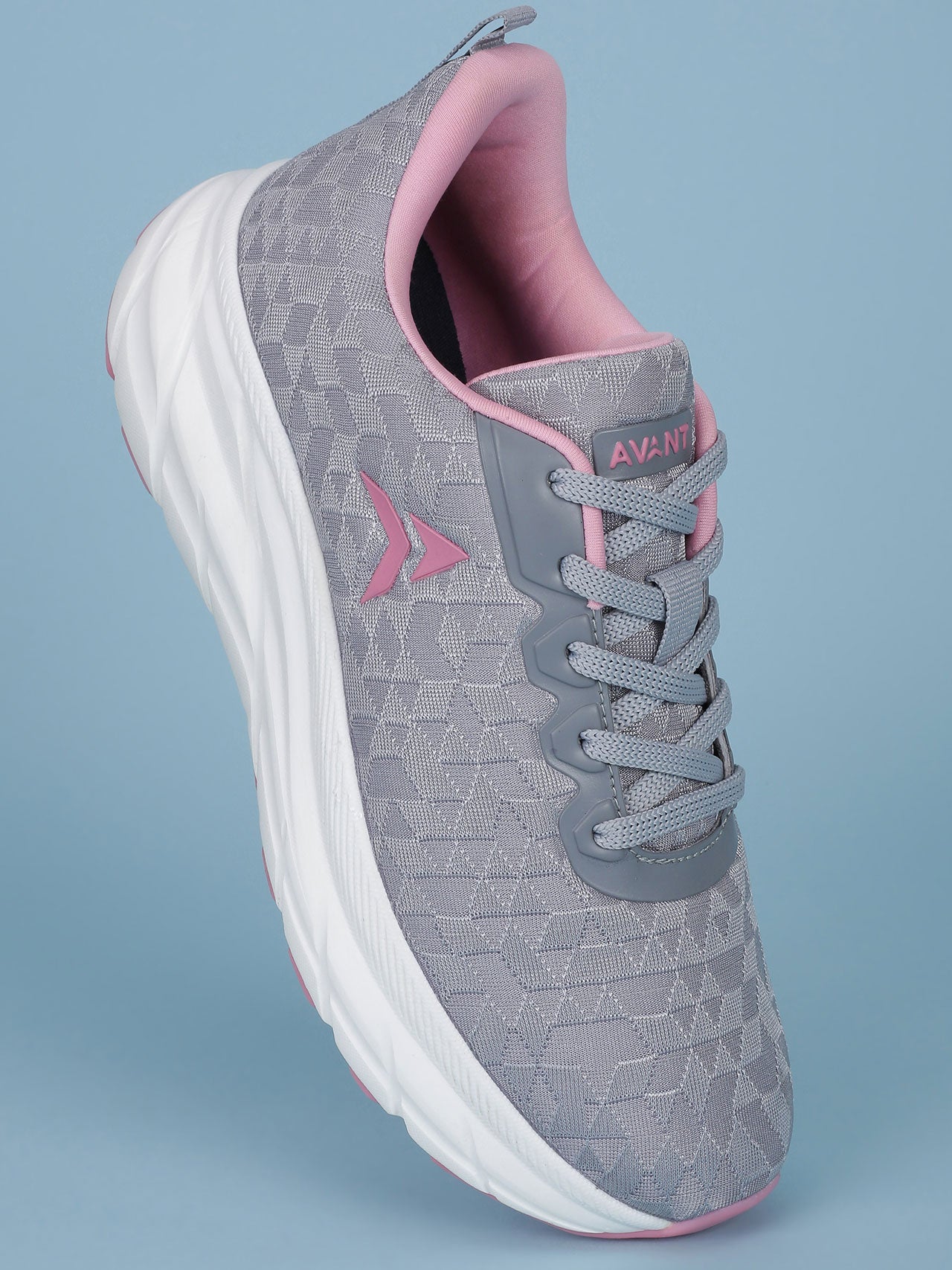 Avant Women's Libra Running Shoes - Grey/Pink