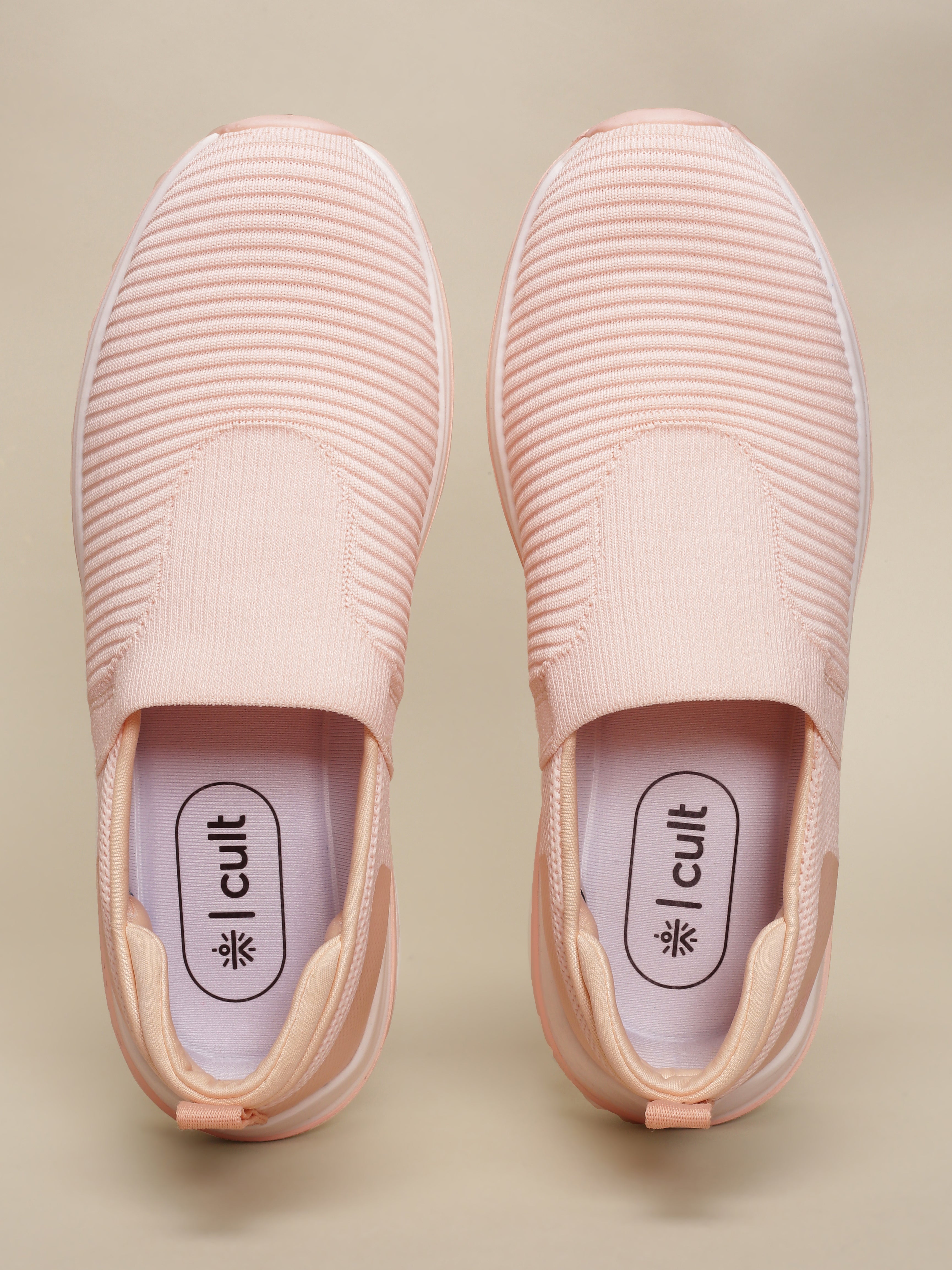 cult Women's Grace Slip-On Walking Shoes - Baby Pink / Mauve