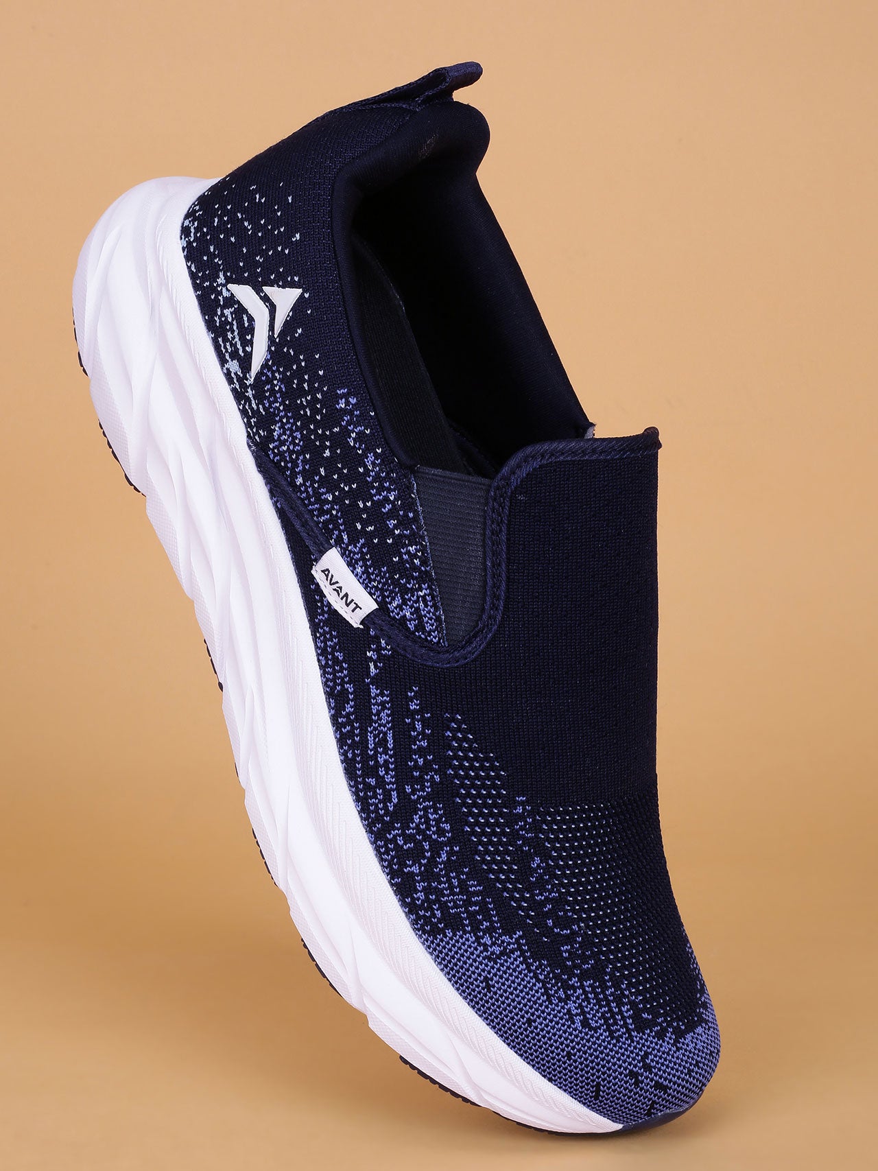 Avant Men's GeoStride Slip-On Walking Shoes - Blue