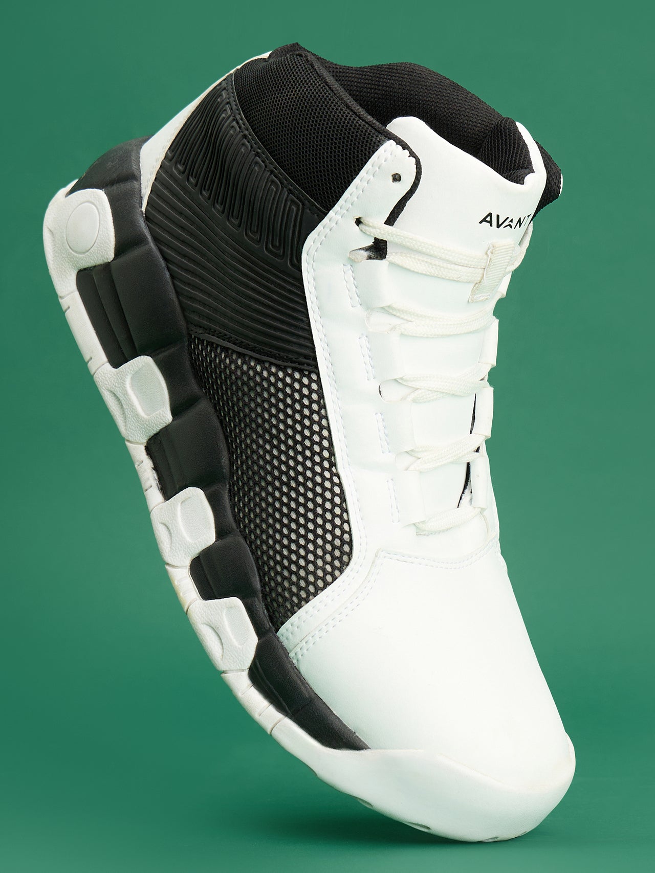 Avant Men's Dallas Sneaker Shoes - White/Black